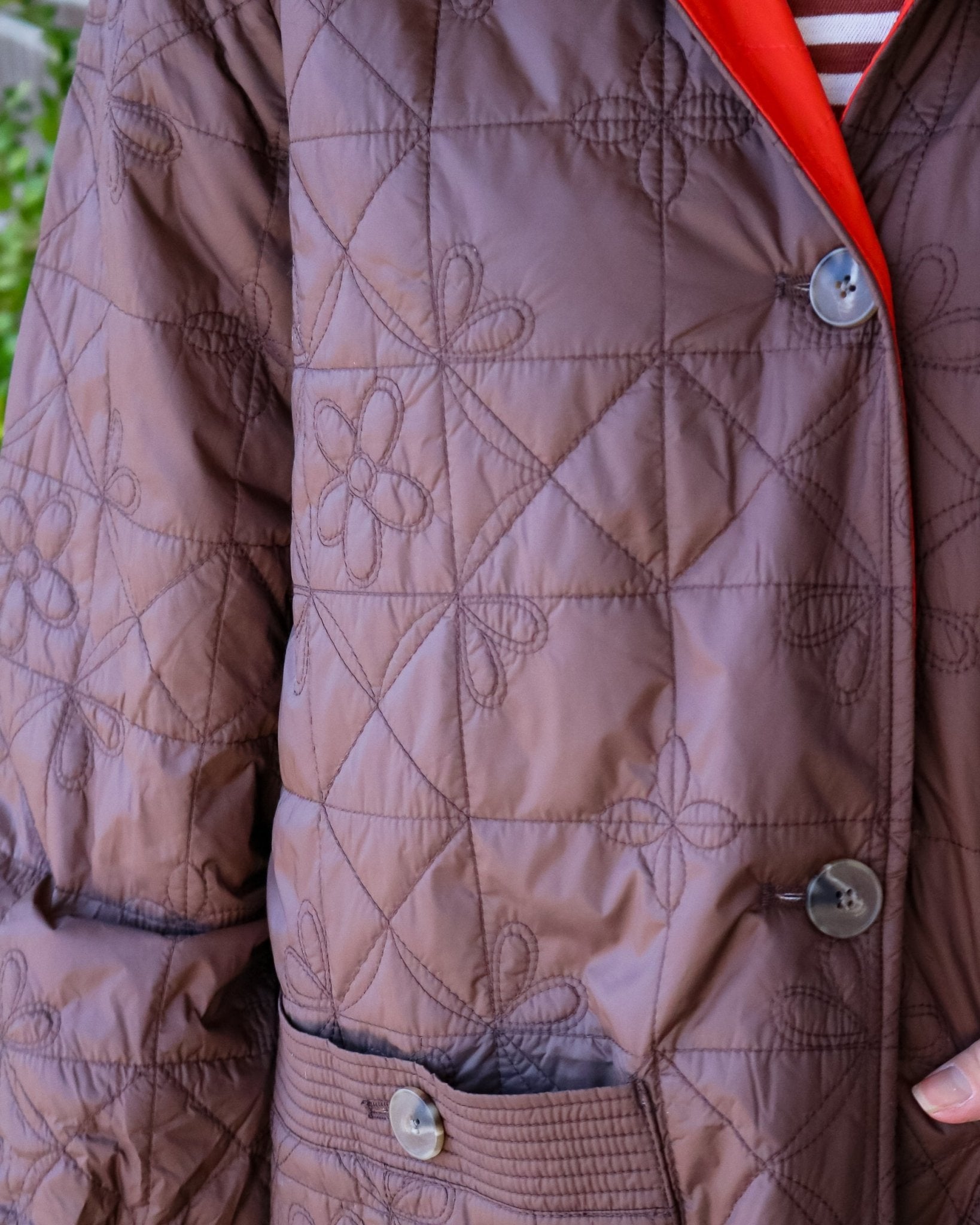 Reversible Puffer Hooded Jacket - Olive You BoutiqueTHE GREAT231046OWJ10041972