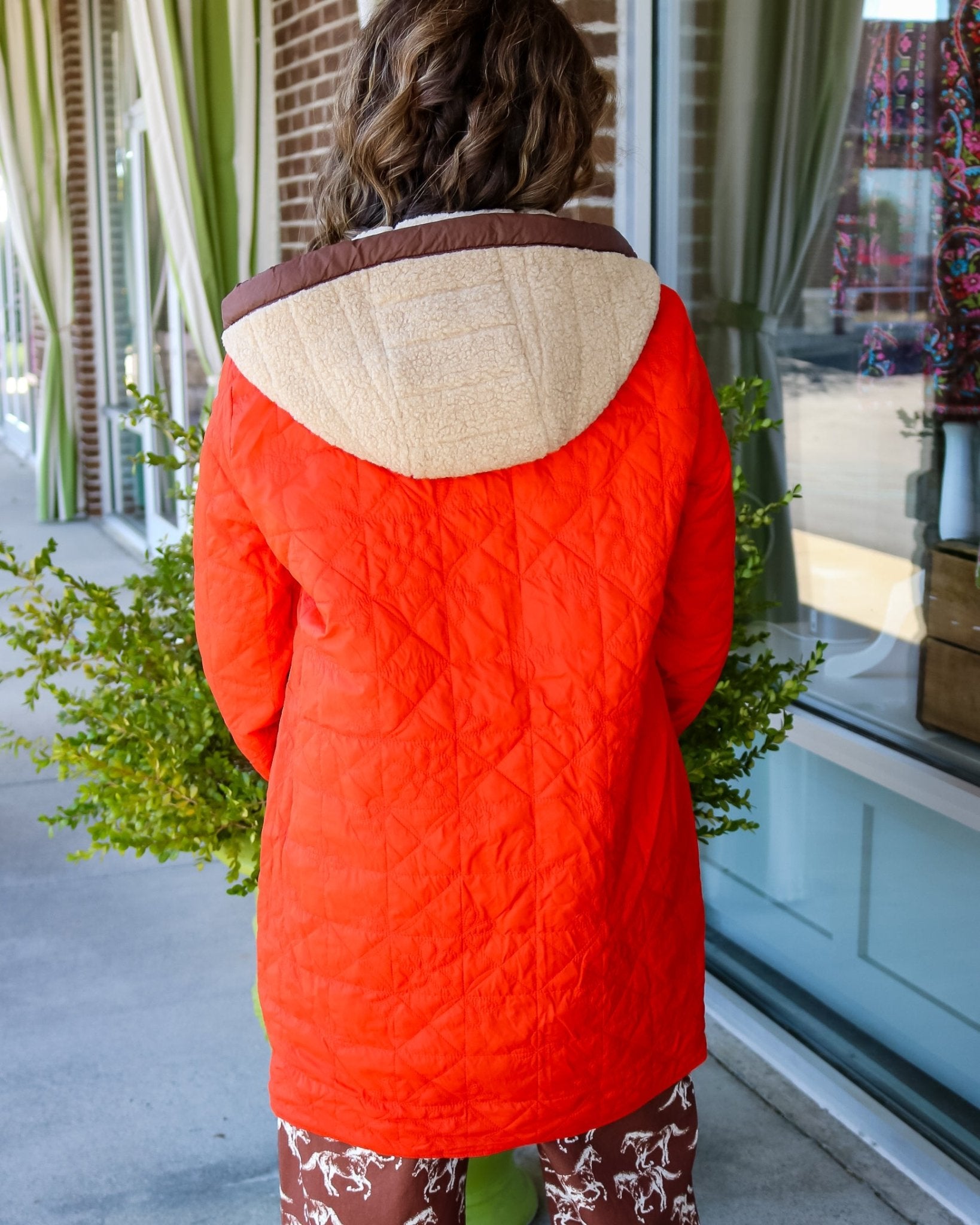 Reversible Puffer Hooded Jacket - Olive You BoutiqueTHE GREAT231046OWJ10041972