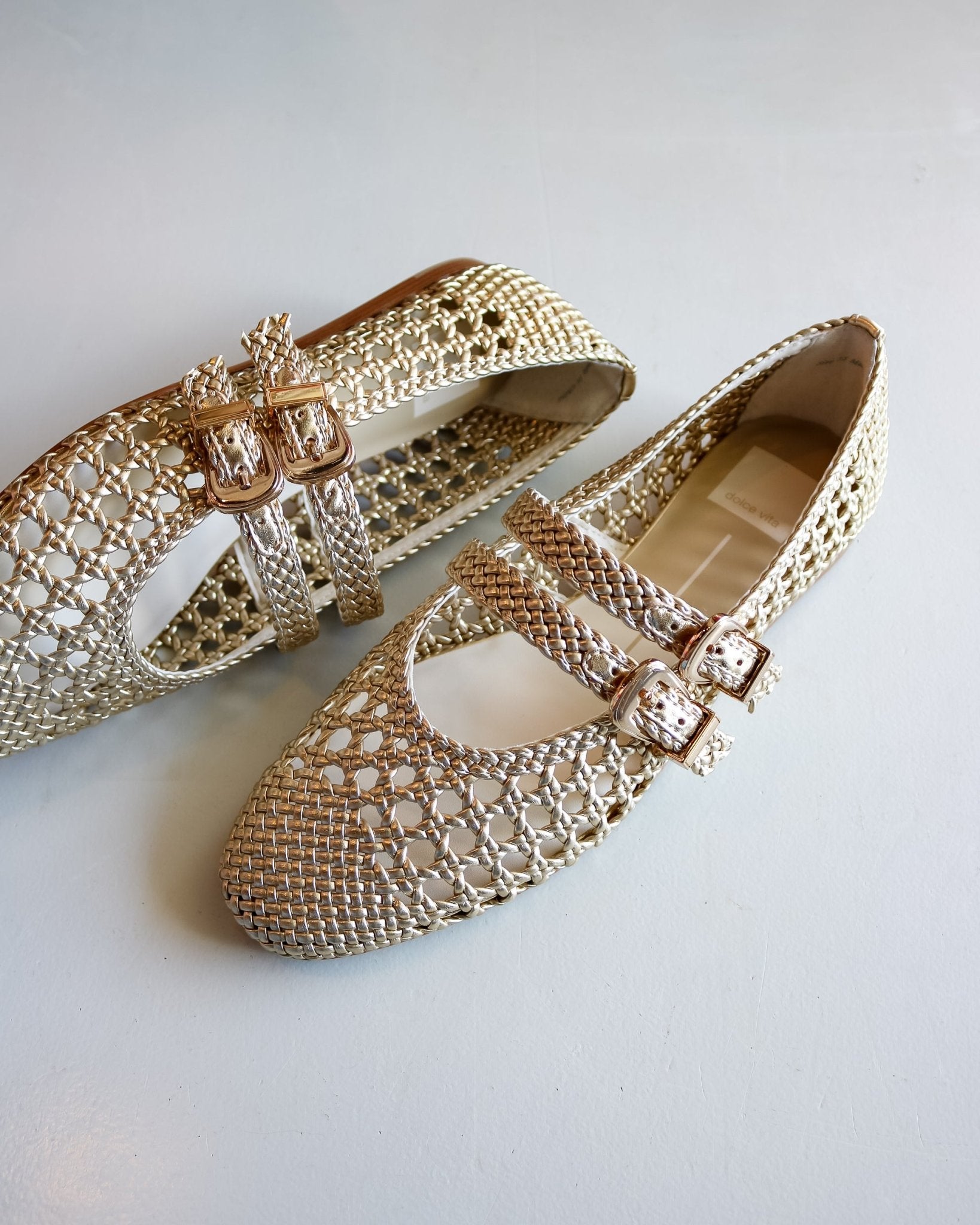 Baylee Woven Ballet Flats - Olive You BoutiqueDOLCE VITA235490BAILEY WOVEN