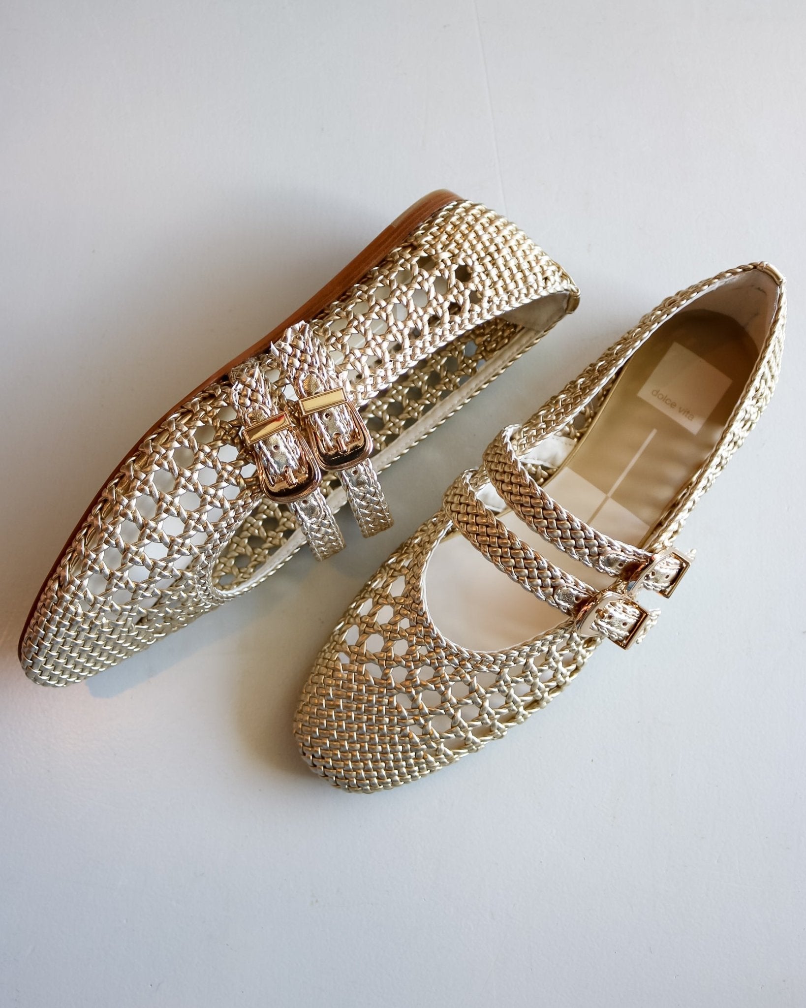 Baylee Woven Ballet Flats - Olive You BoutiqueDOLCE VITA235490BAILEY WOVEN