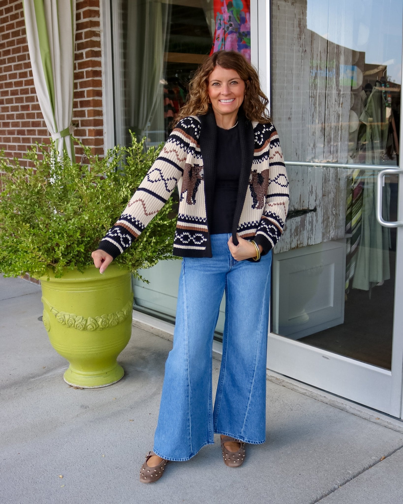 The Bear Lodge Cardigan - Olive You BoutiqueTHE GREAT236713S608010