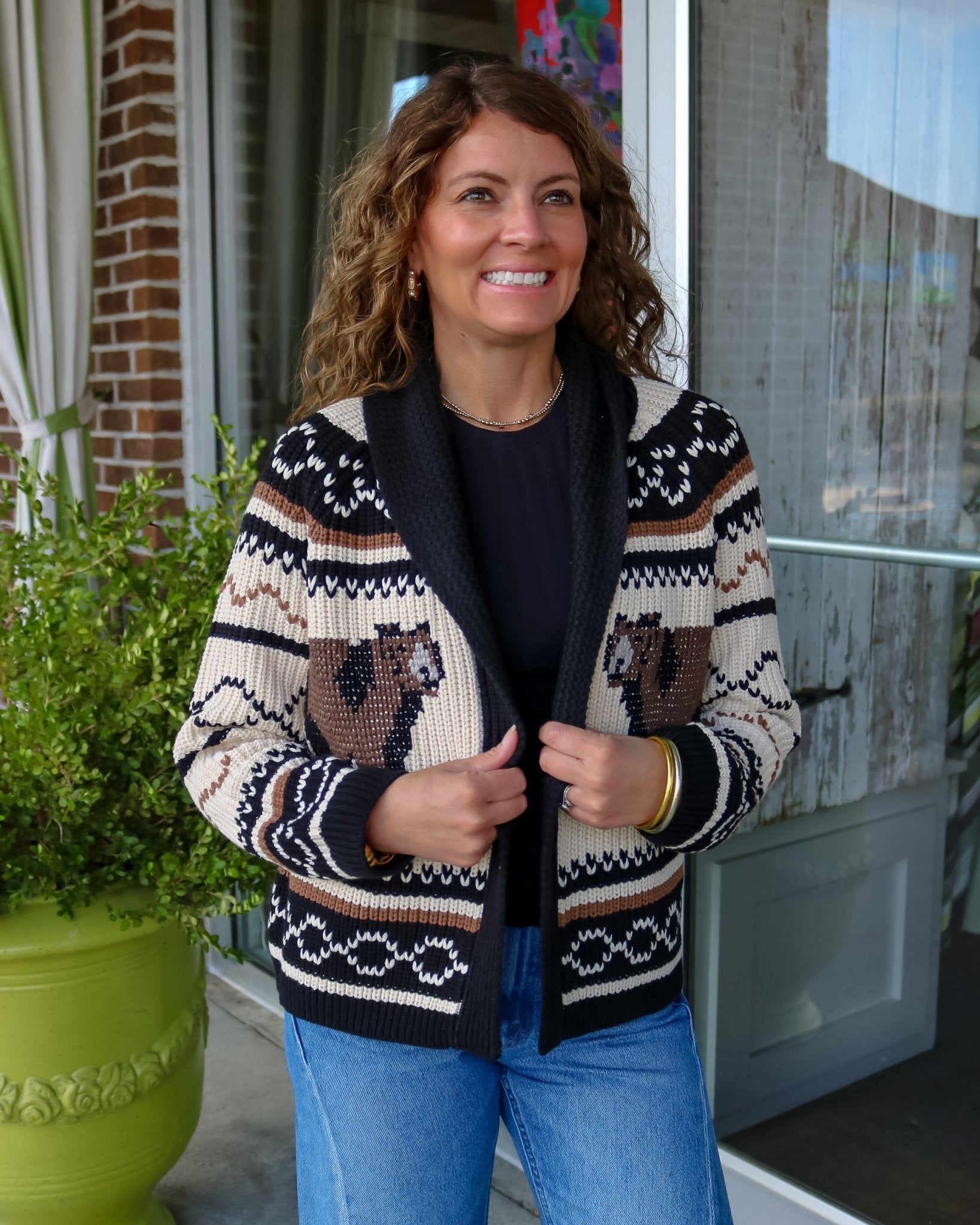 The Bear Lodge Cardigan - Olive You BoutiqueTHE GREAT236713S608010
