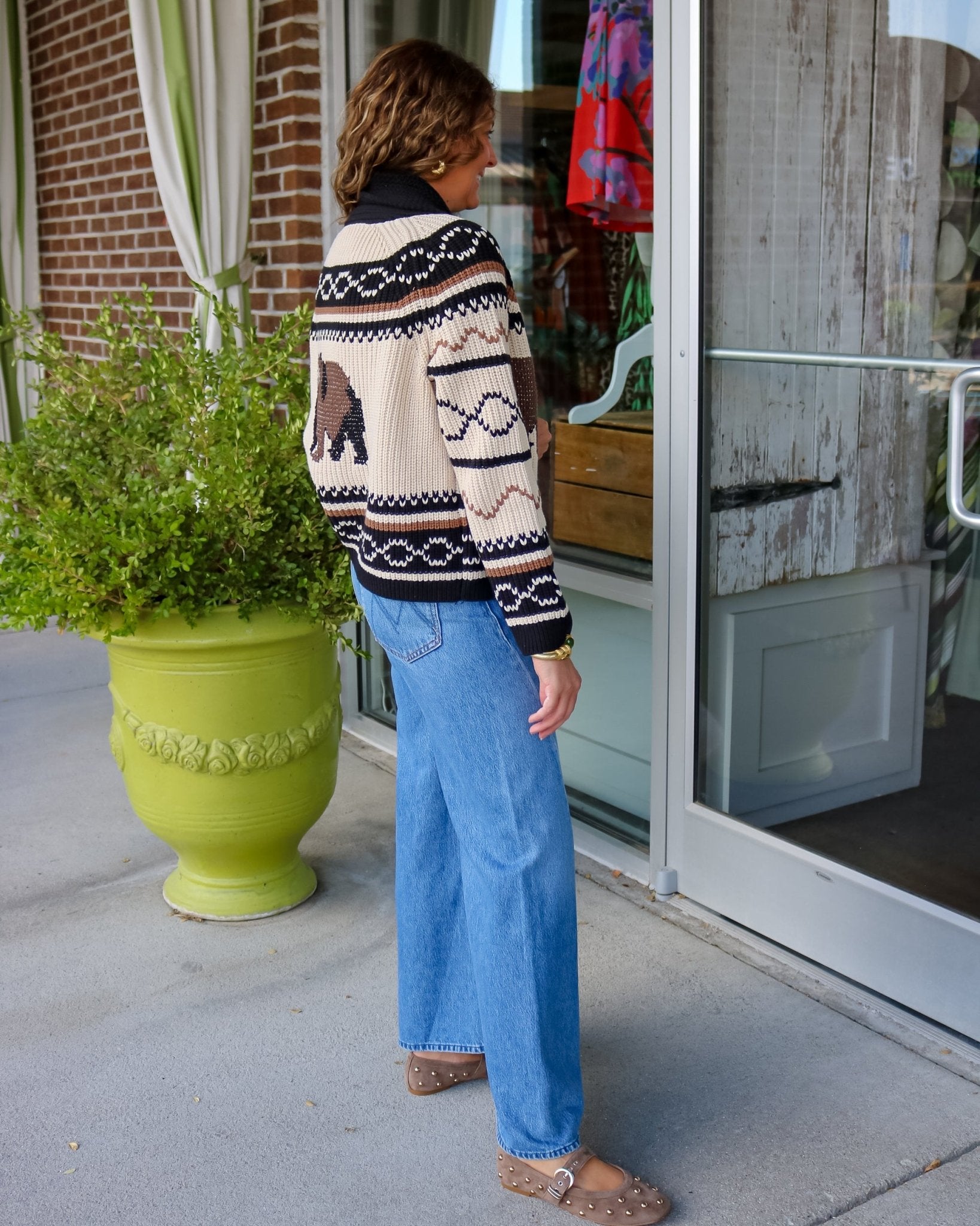 The Bear Lodge Cardigan - Olive You BoutiqueTHE GREAT236713S608010