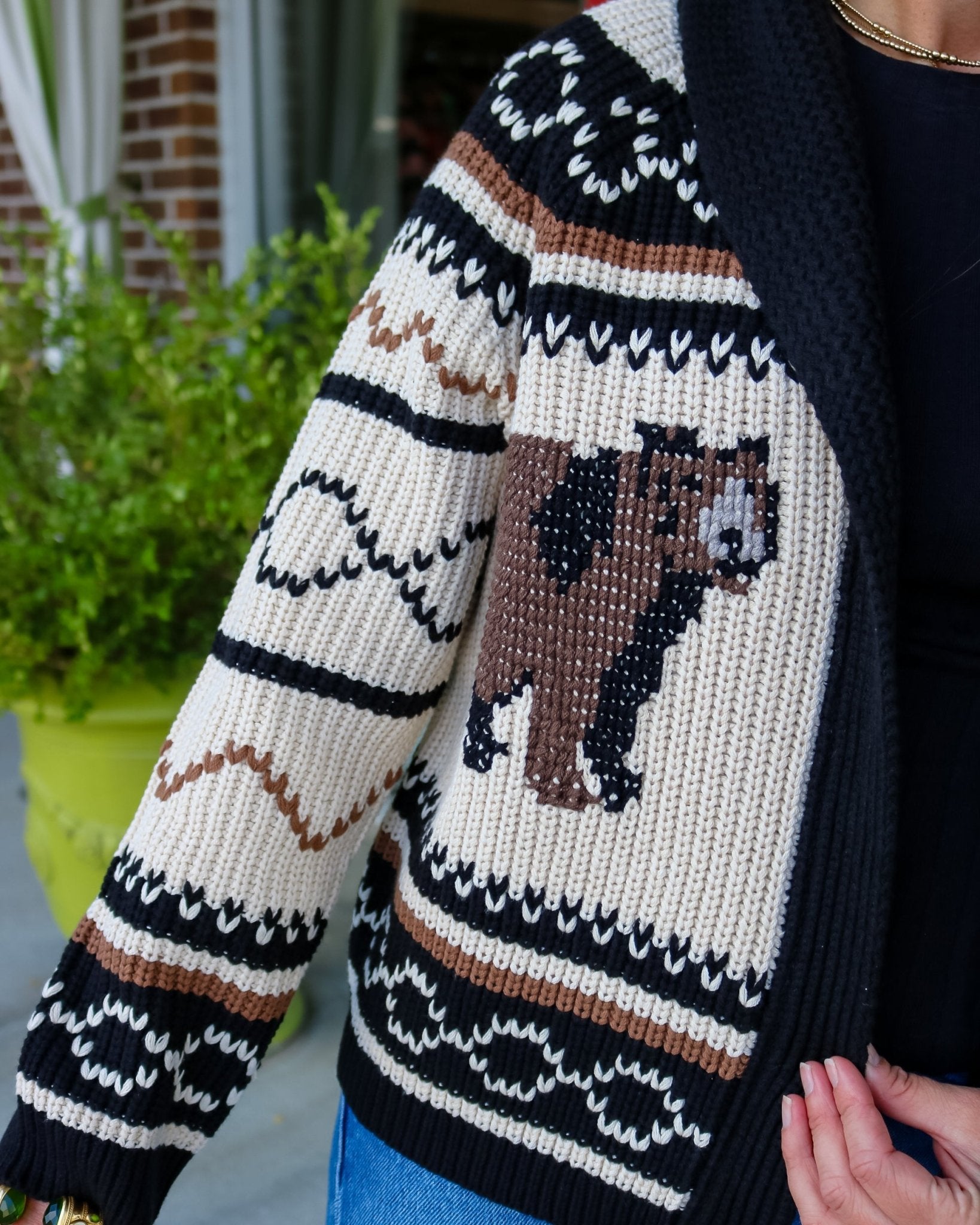 The Bear Lodge Cardigan - Olive You BoutiqueTHE GREAT236713S608010