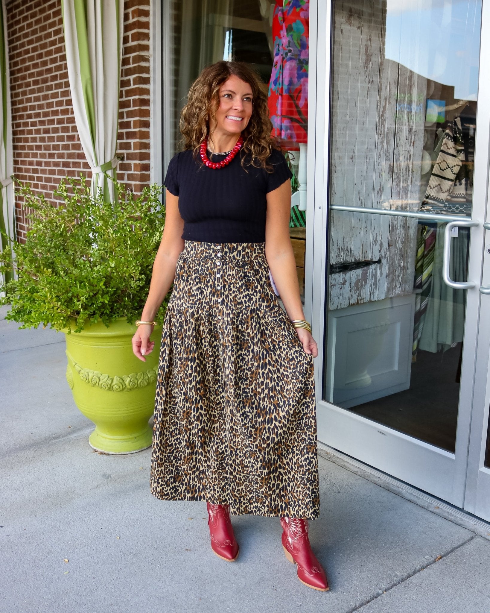 The Highland Skirt - Olive You BoutiqueTHE GREAT236706K061B023