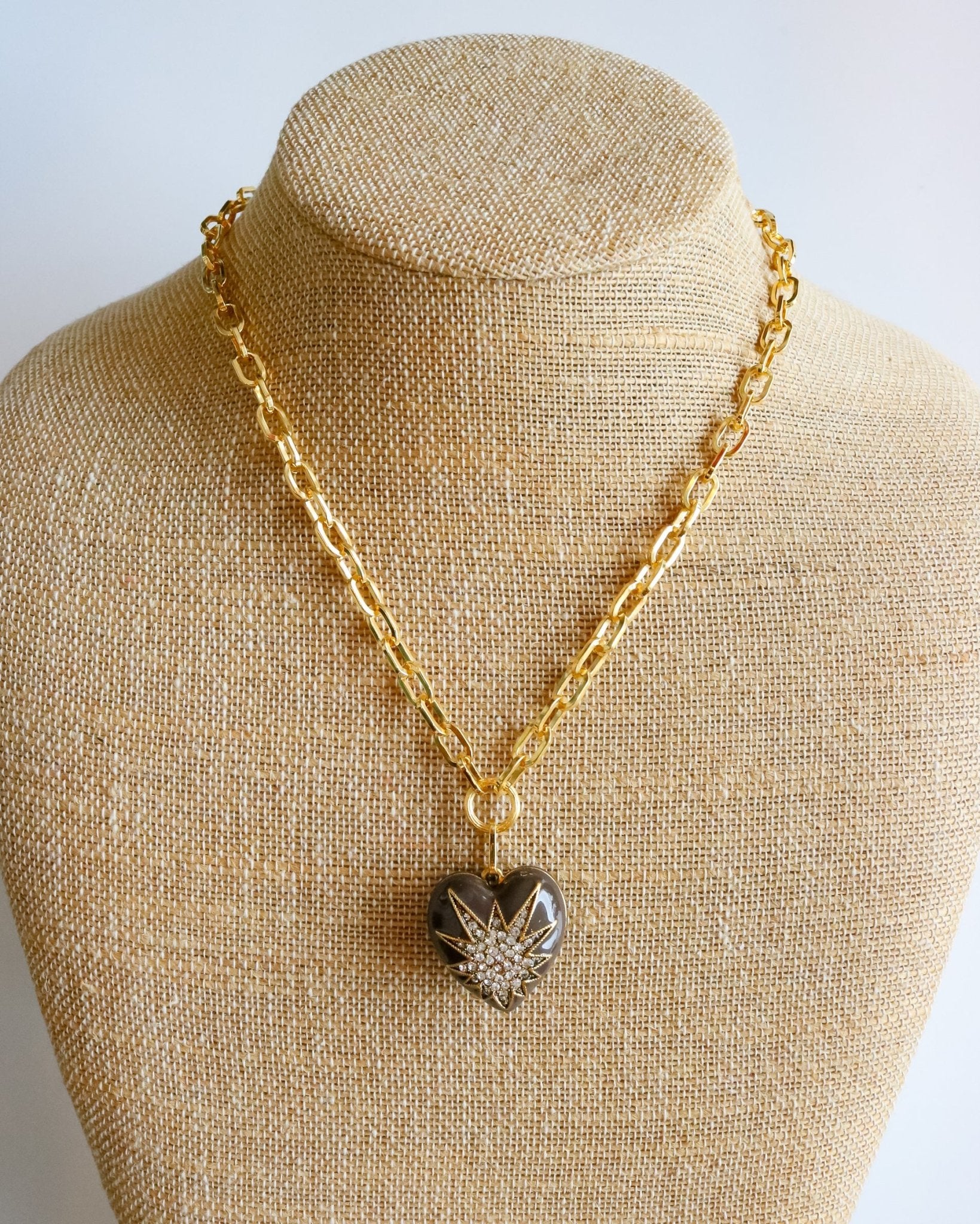 Heart of Tefiti Necklace - Brown - Olive You BoutiqueElizabeth Cole236857PF23N17-Brown