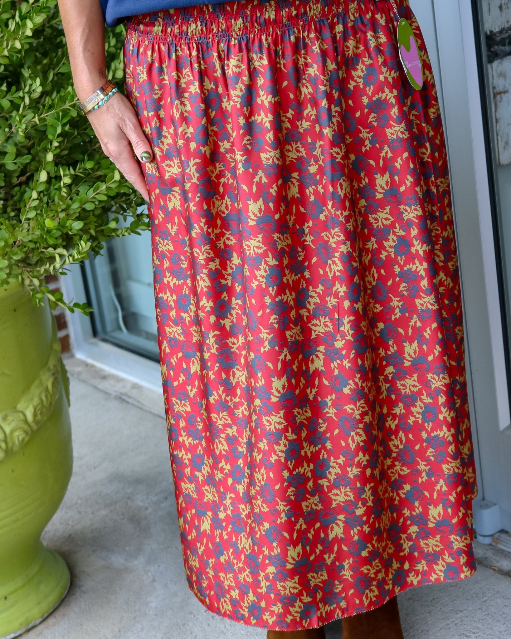 The Canary Skirt- Guilded Poppy - Olive You BoutiqueTHE GREAT235915K123054