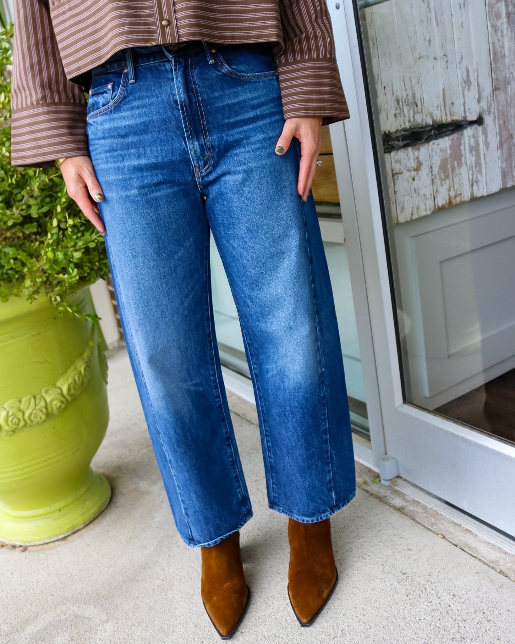 The Half Pipe Ankle- Did You Bring Me Anything - Olive You BoutiqueMOTHER DENIM23701310926-1396-DYT