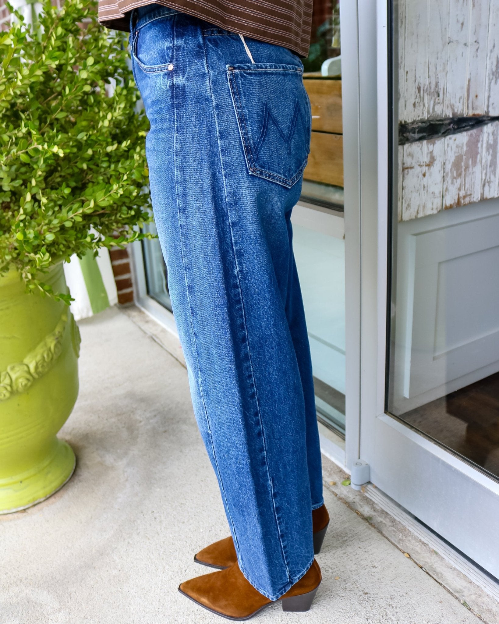 The Half Pipe Ankle- Did You Bring Me Anything - Olive You BoutiqueMOTHER DENIM23701310926-1396-DYT