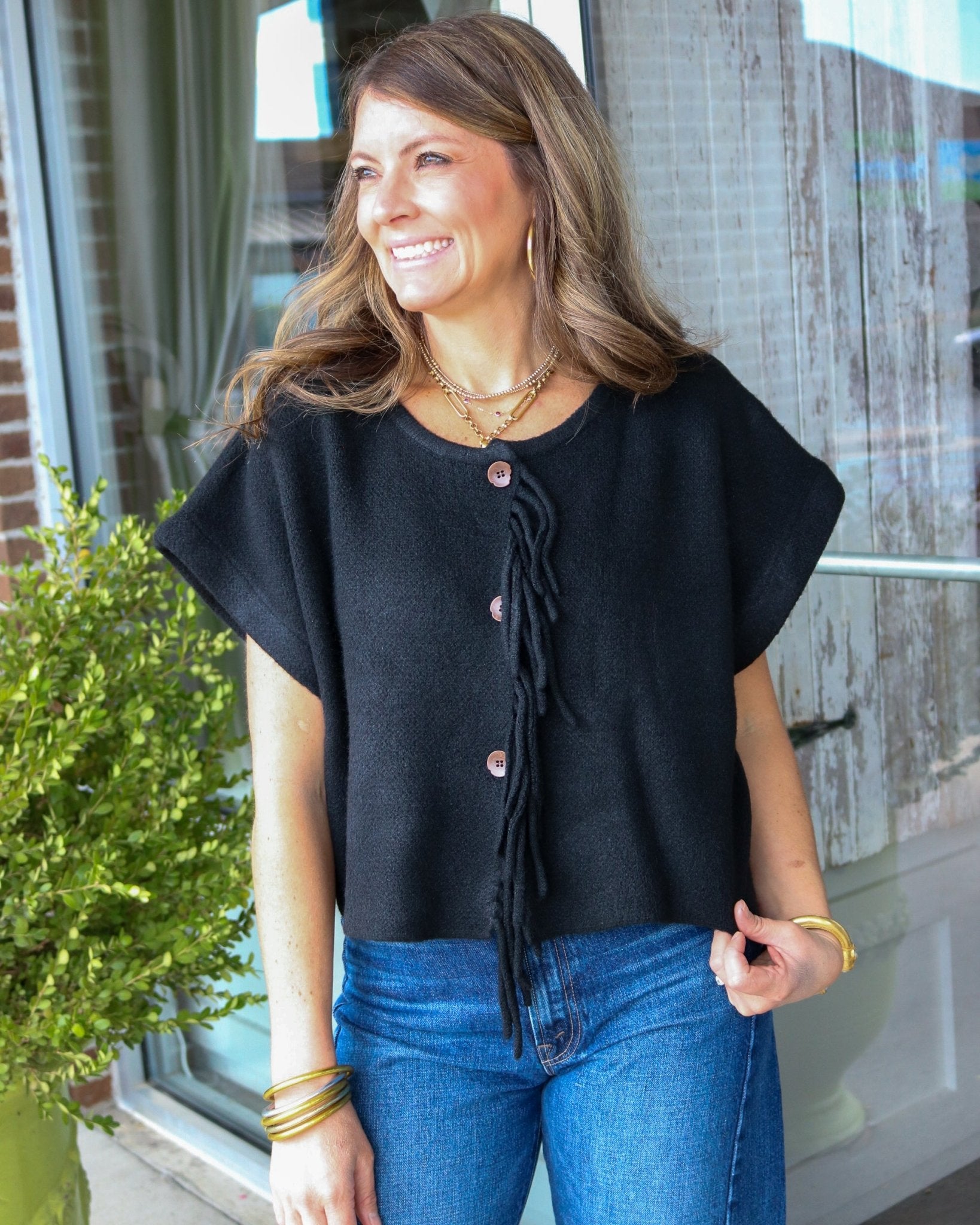 Sachi Vest - Olive You BoutiqueKERISMA INC237322M6424-Black