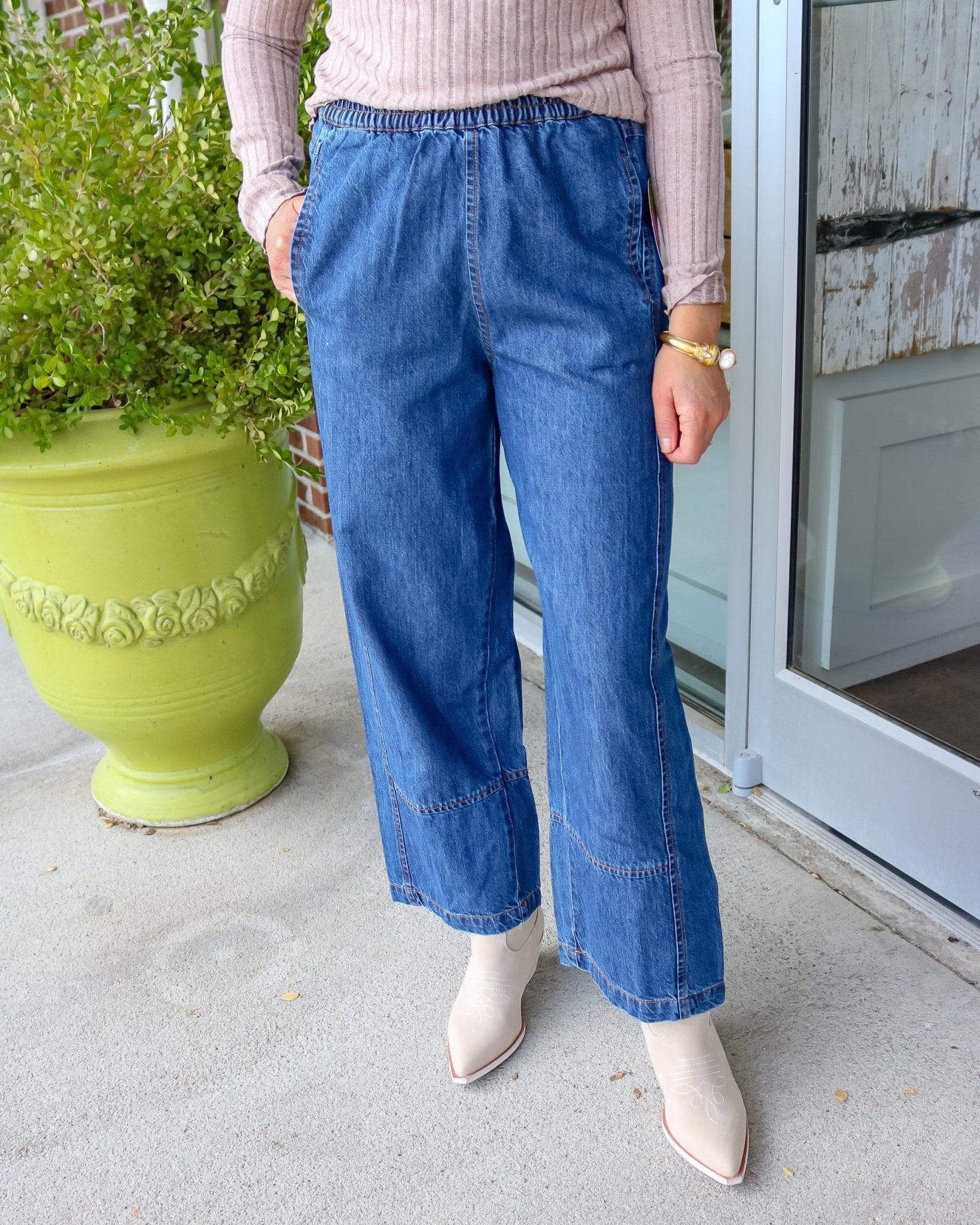 Barrel Jean - Olive You BoutiqueIVY JANE231161221139