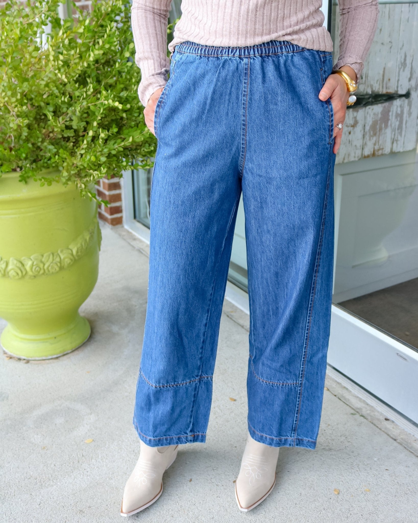 Barrel Jean - Olive You BoutiqueIVY JANE231161221139
