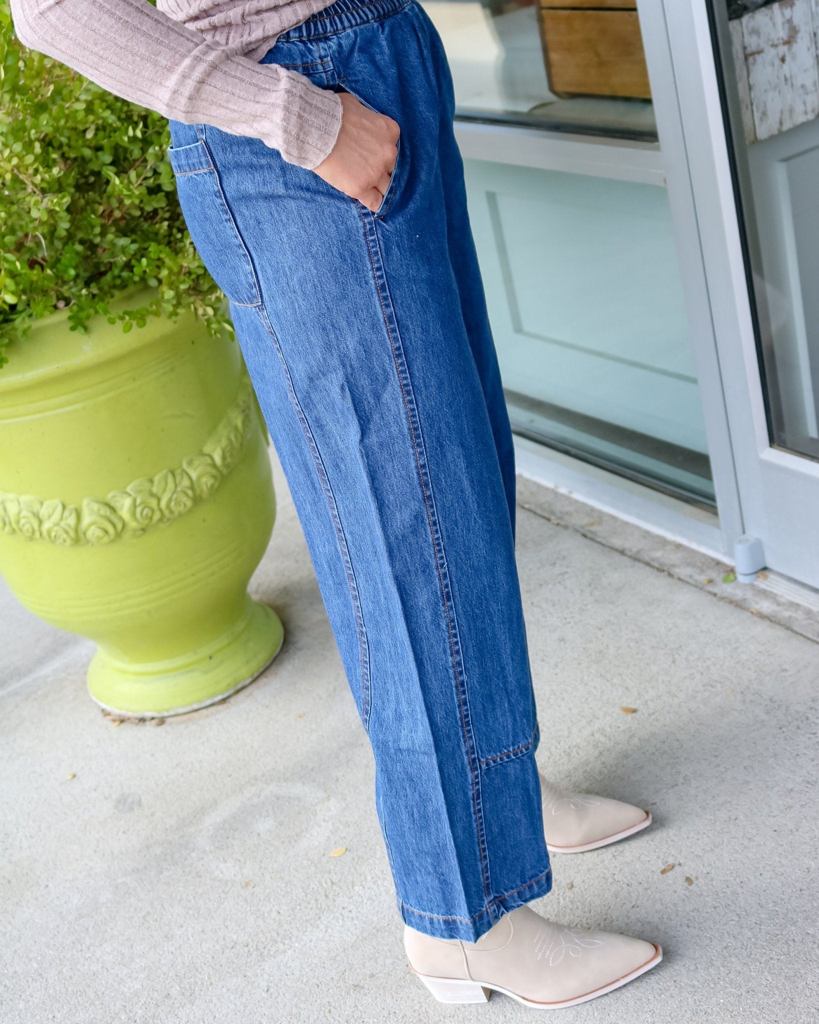 Barrel Jean - Olive You BoutiqueIVY JANE231161221139