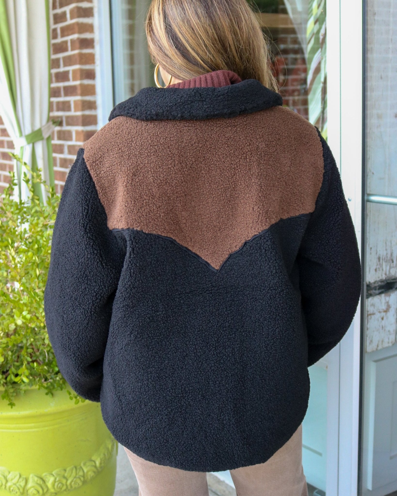 The Reversible Western Yoke Pasture Jacket - Olive You BoutiqueTHE GREAT236700J440026