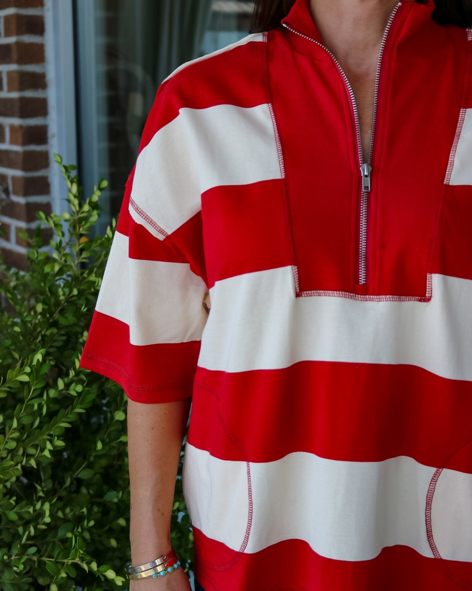 Easygoing Stripe Pullover - Olive You BoutiqueOLIVE YOU236580T0072