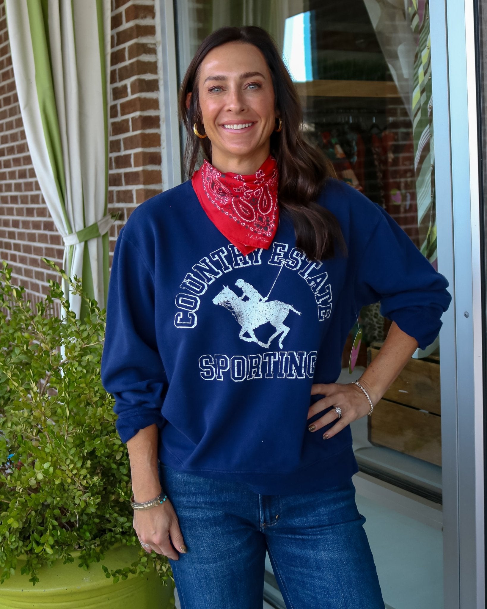 Estate Boyfriend Sweatshirt - Olive You BoutiqueZ SUPPLY236196GT264163S