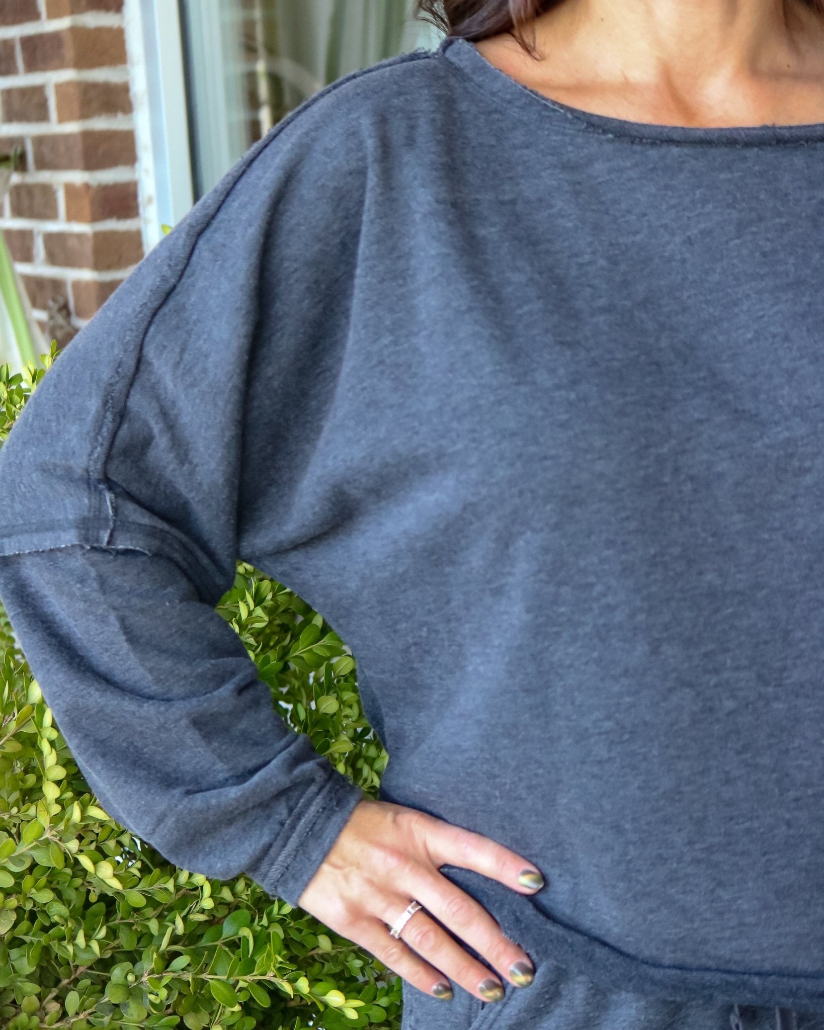 Cloud Nine Cropped Pullover - Olive You BoutiqueOLIVE YOU236568T0179