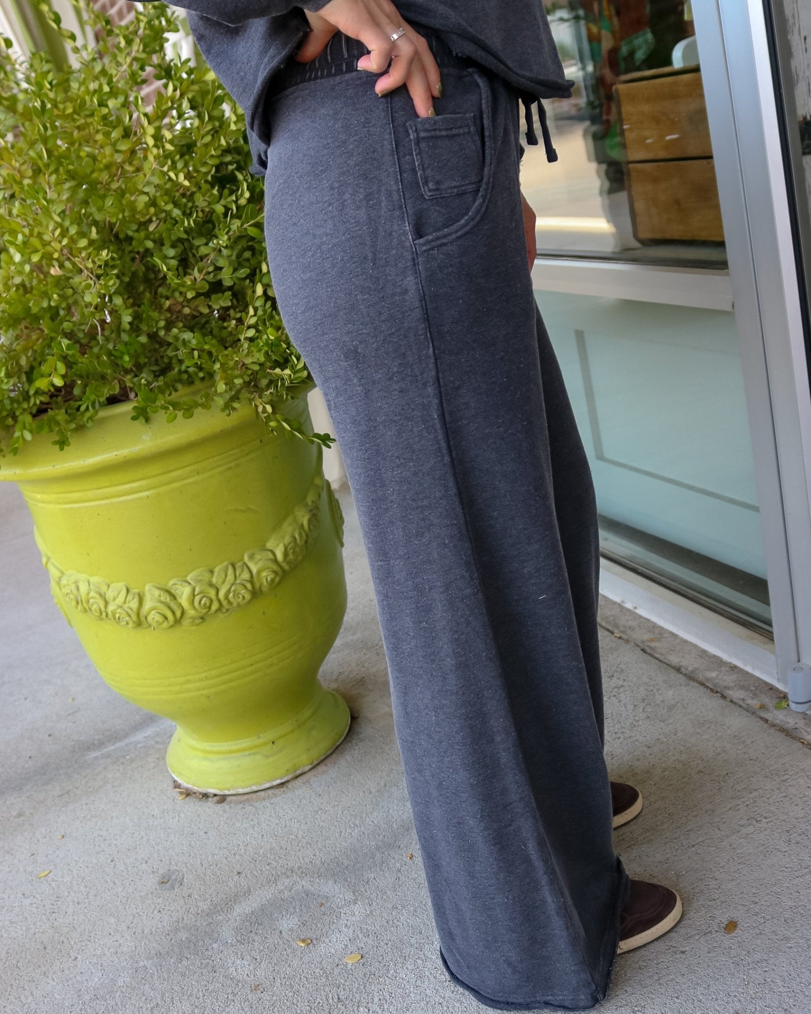 Cloud Nine Wide Leg Sweatpant - Olive You BoutiqueOLIVE YOU236565P6474