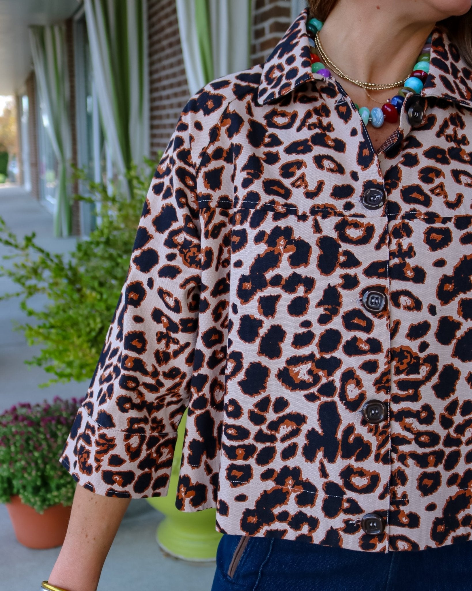 Leopard Swing Jacket - Olive You BoutiqueIVY JANE231243121197