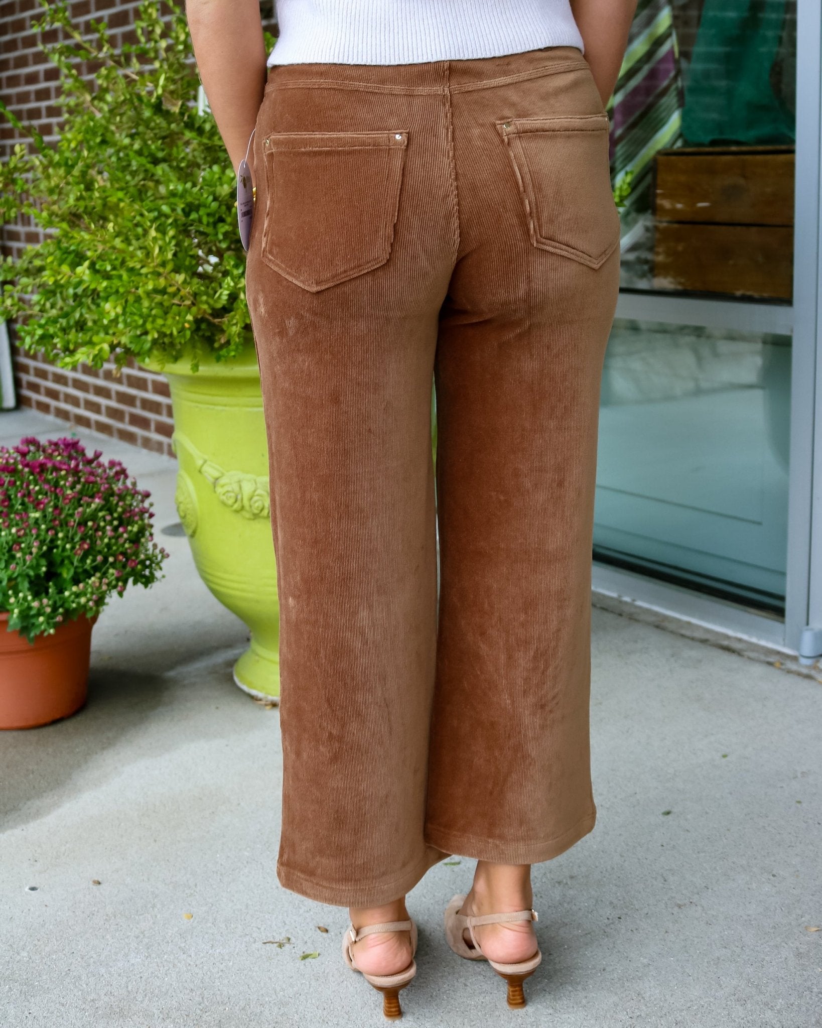 Tilda St Baby Cord Wide Leg Pant - Olive You BoutiqueLysse2344063996