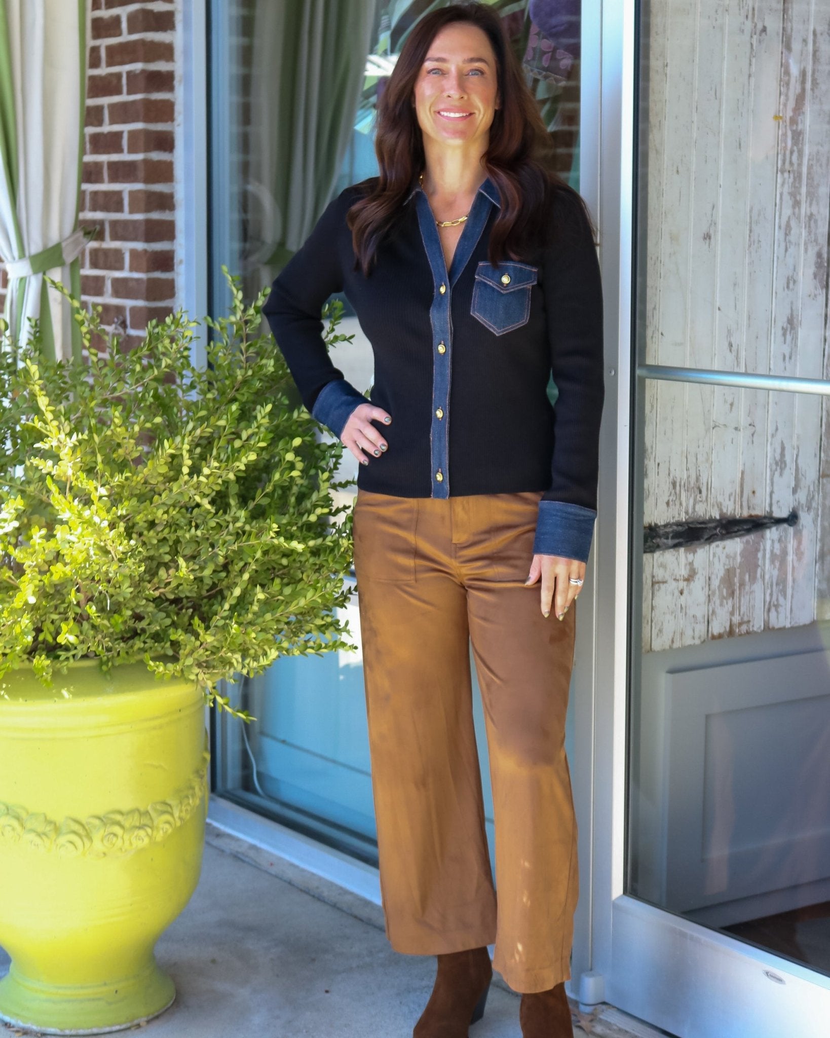 Rylee Cropped Pants - Olive You BoutiqueFIFTEEN TWENTY2349823F47103