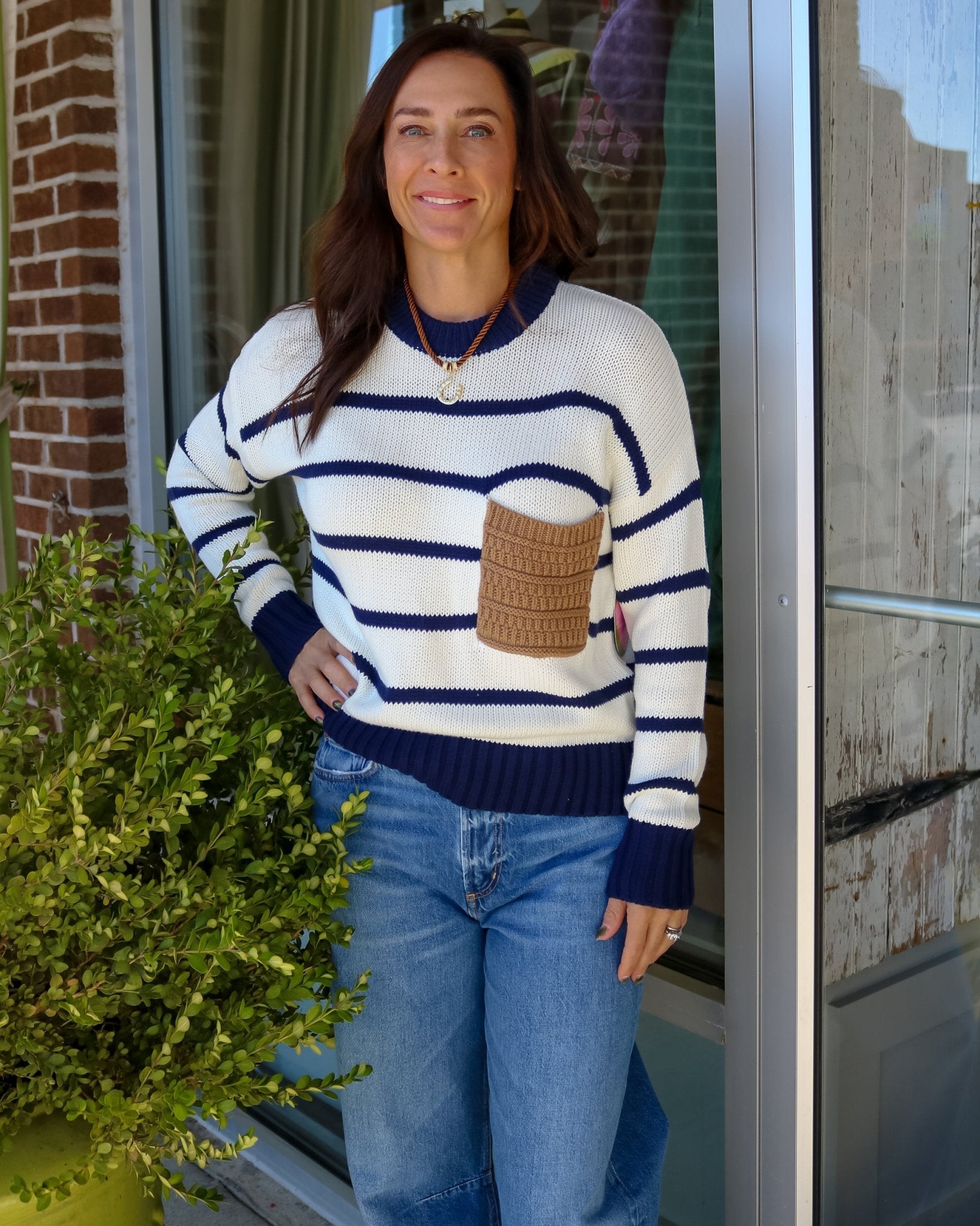 Lucia Crewneck Sweater - Olive You BoutiqueFIFTEEN TWENTY2350013F89016