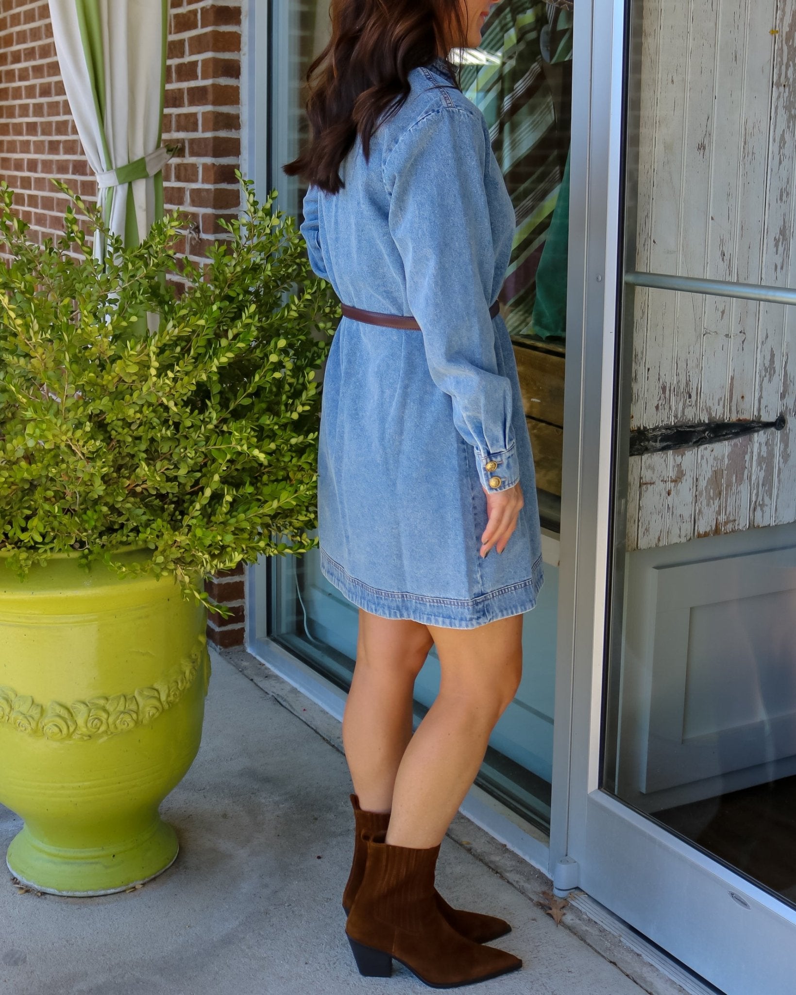 Sade Belted Shirtdress - Olive You BoutiqueFIFTEEN TWENTY2349983F70140
