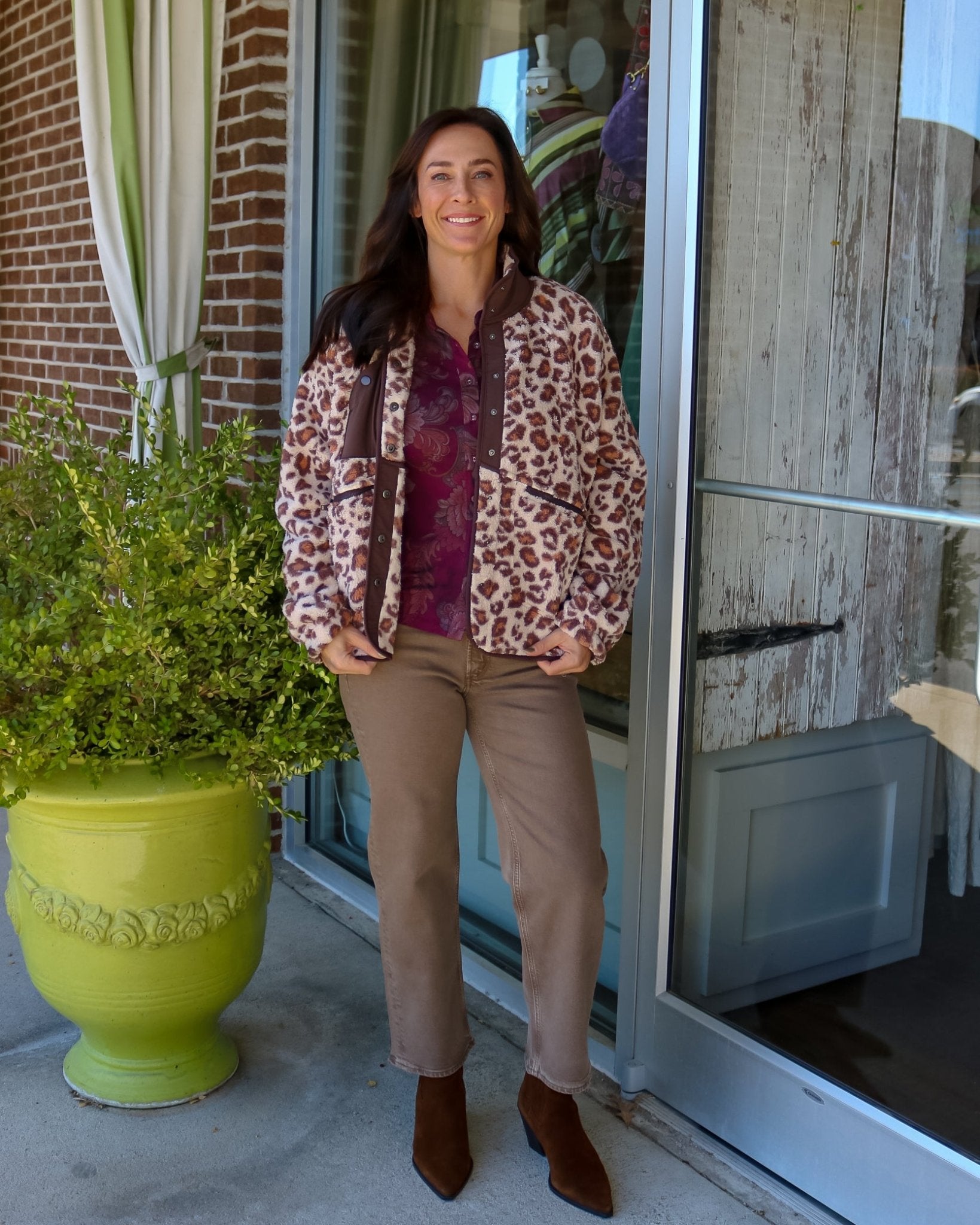 Cozy Cheetah Chic Jacket - Olive You BoutiqueOLIVE YOU236562J3792A