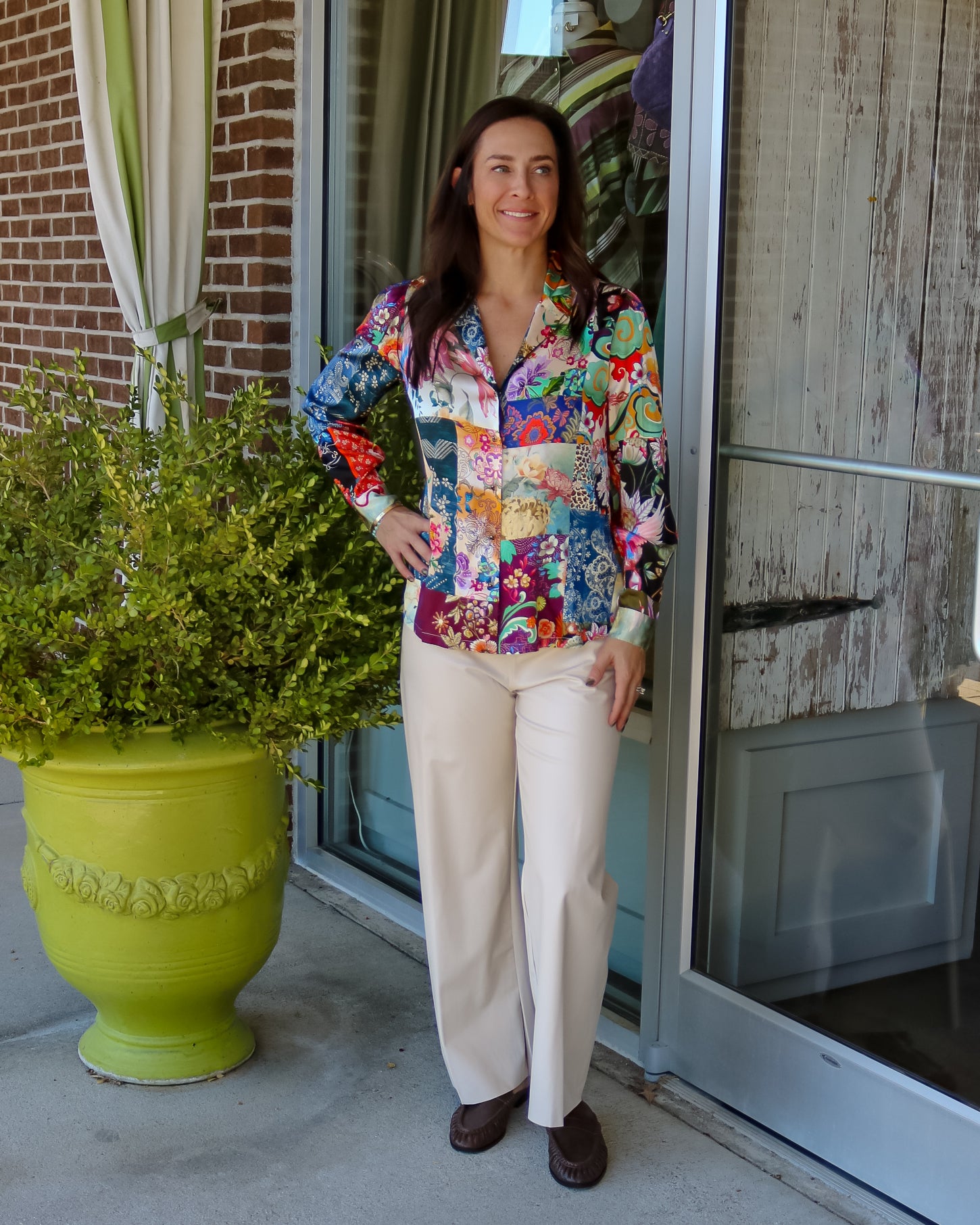 Norih Shirt - Olive You BoutiqueJOHNNY WAS234783C18326-9