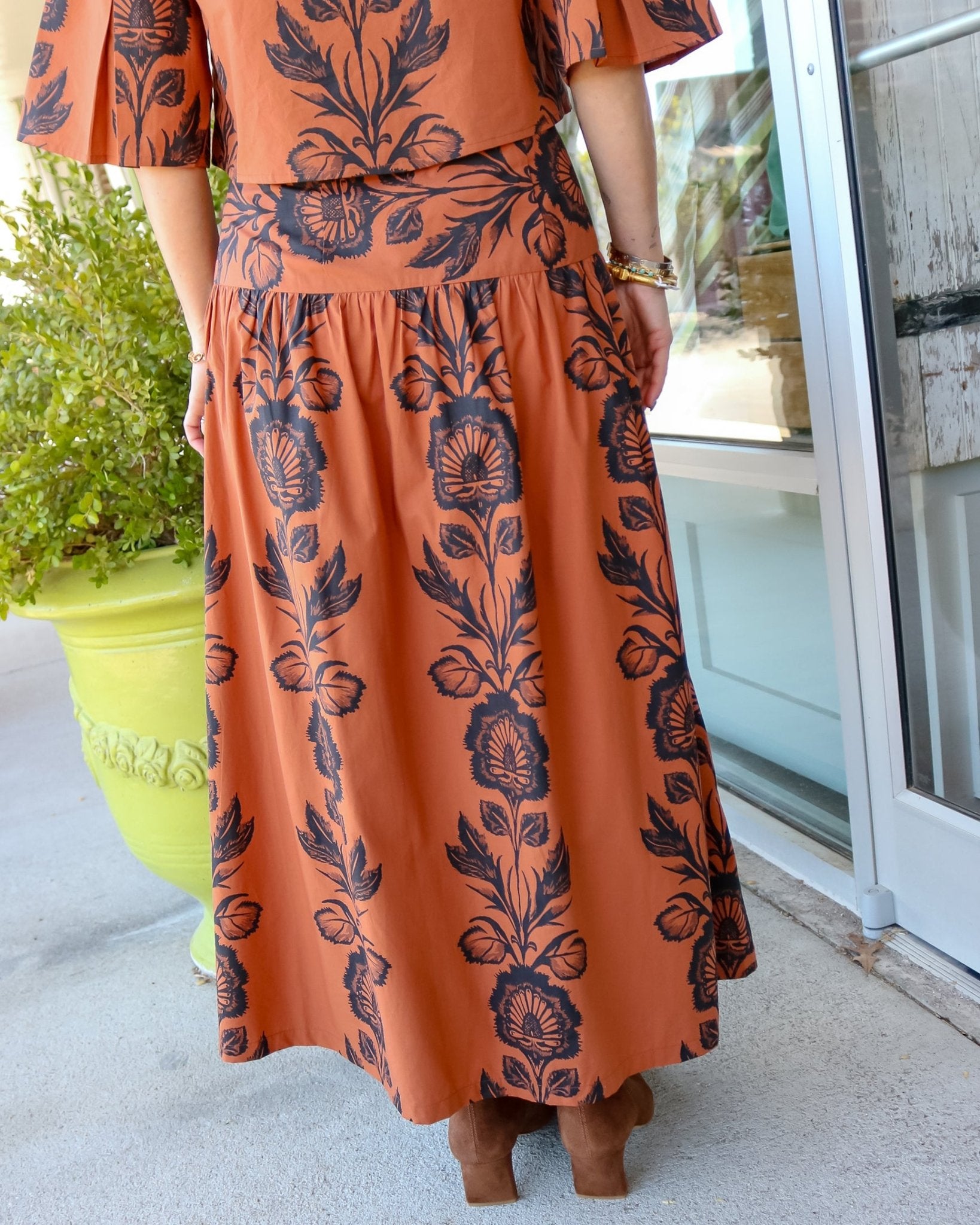 Kara Skirt- Elizabeth Cocoa - Olive You BoutiqueBEYOND BY VERA235579767