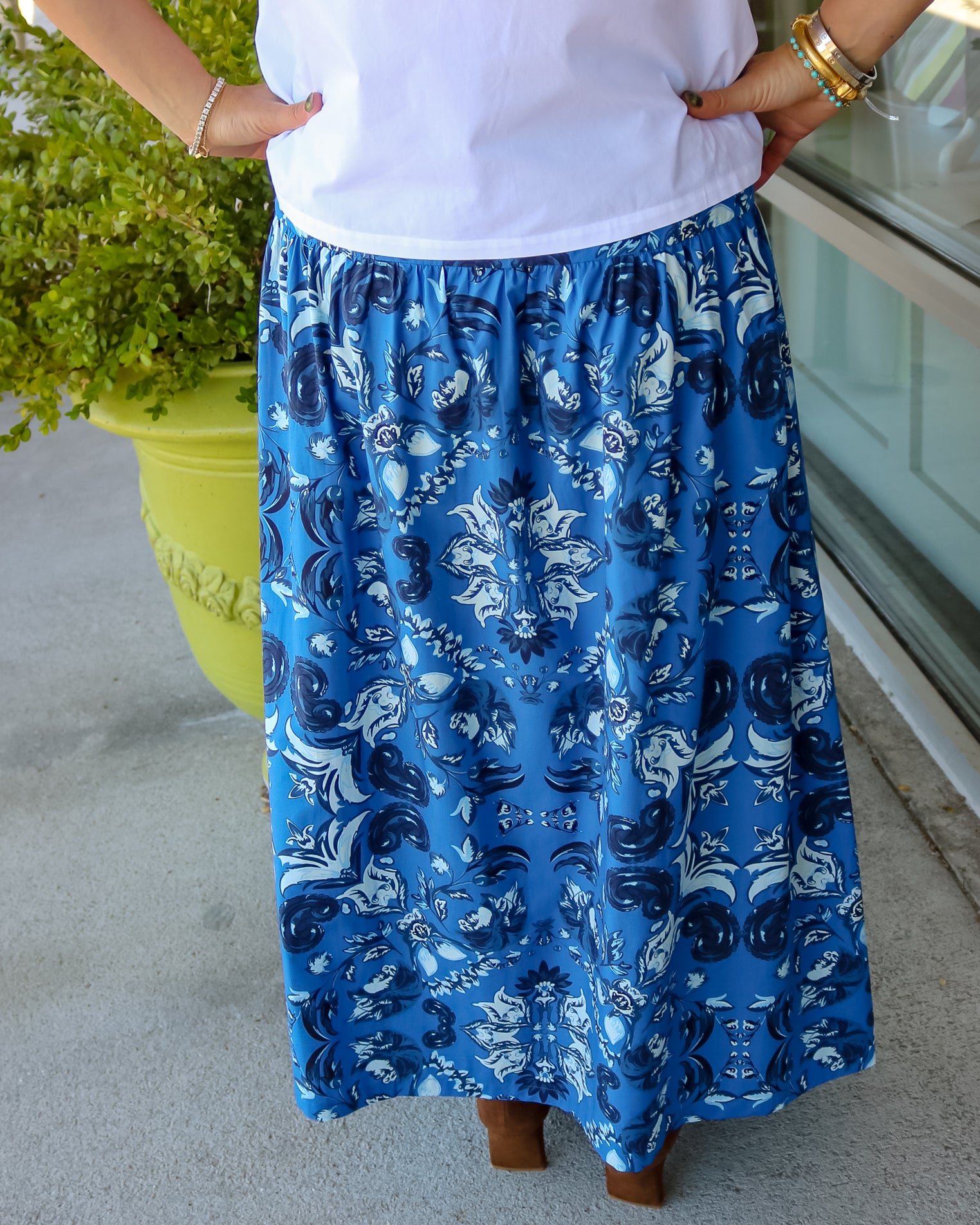 Kara Skirt- Westminster Blue - Olive You BoutiqueBEYOND BY VERA235198797