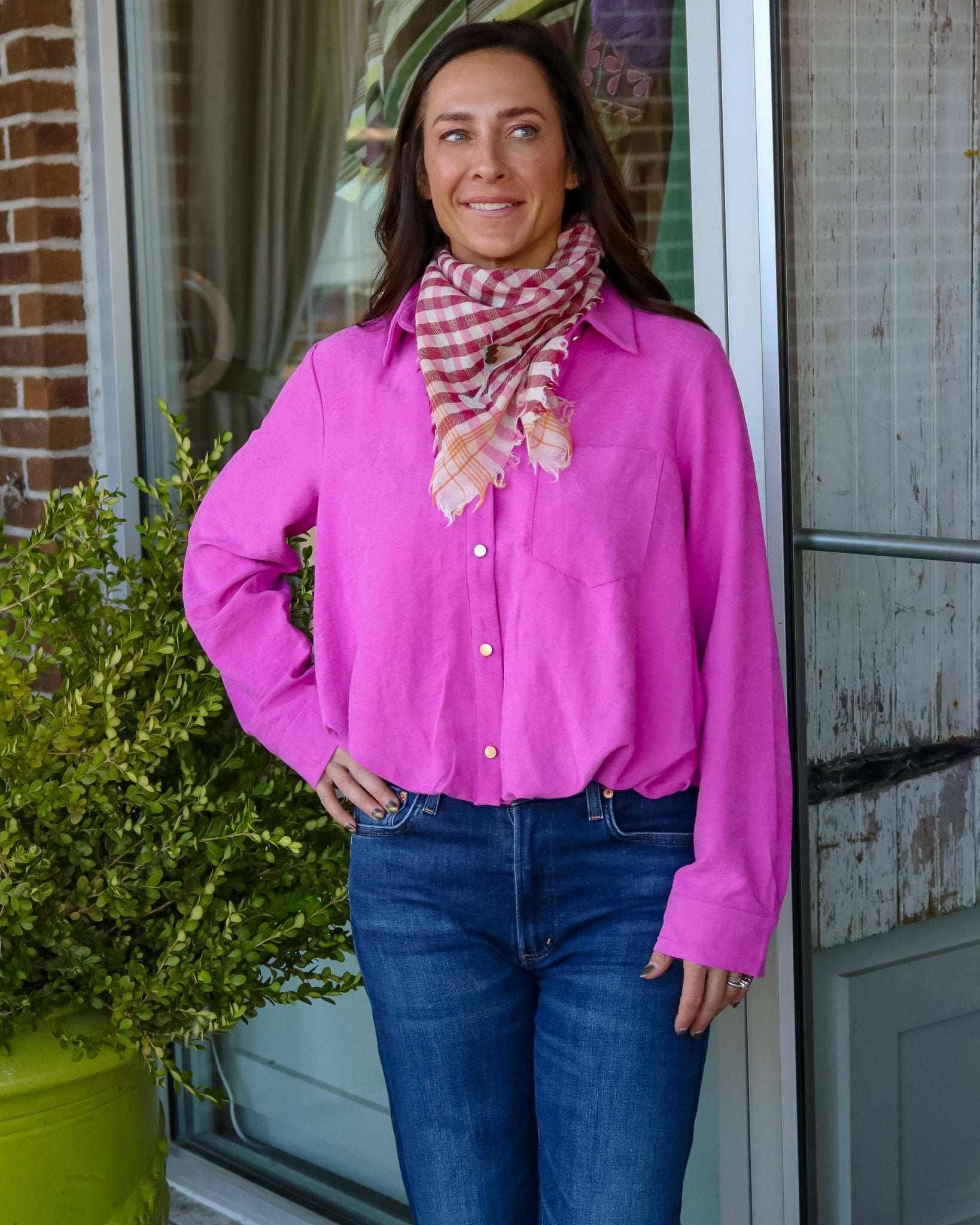 Wild Orchid Top - Olive You BoutiqueOLIVE YOU237812T34231
