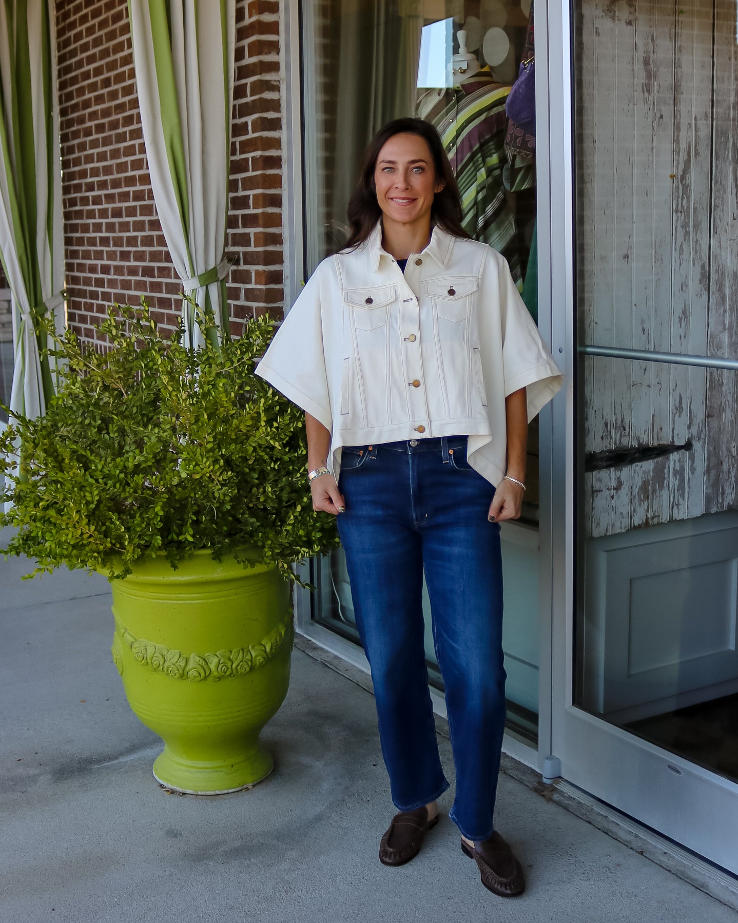 Laid Back Button Up Top - Olive You BoutiqueOLIVE YOU237827J33431