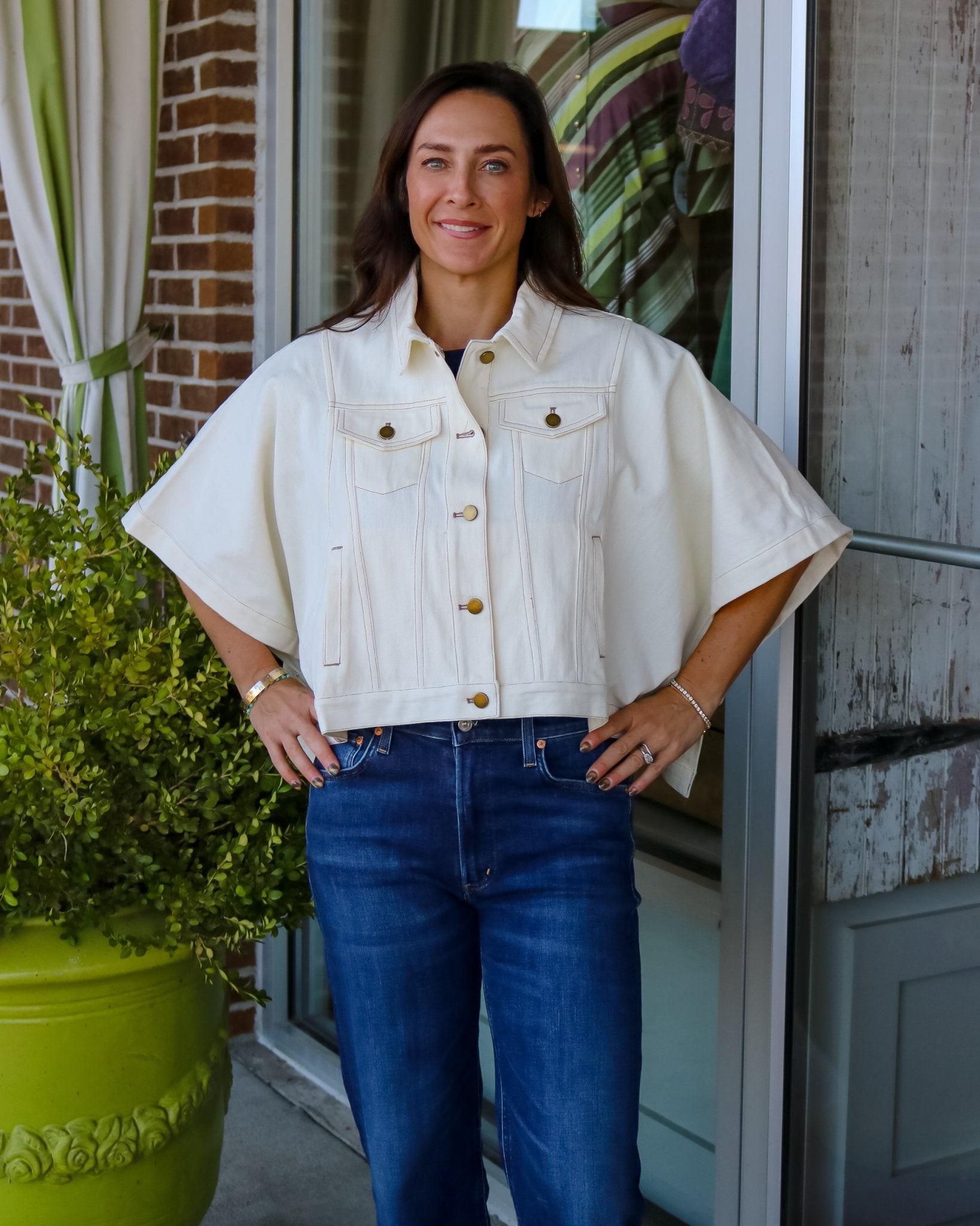 Laid Back Button Up Top - Olive You BoutiqueOLIVE YOU237827J33431