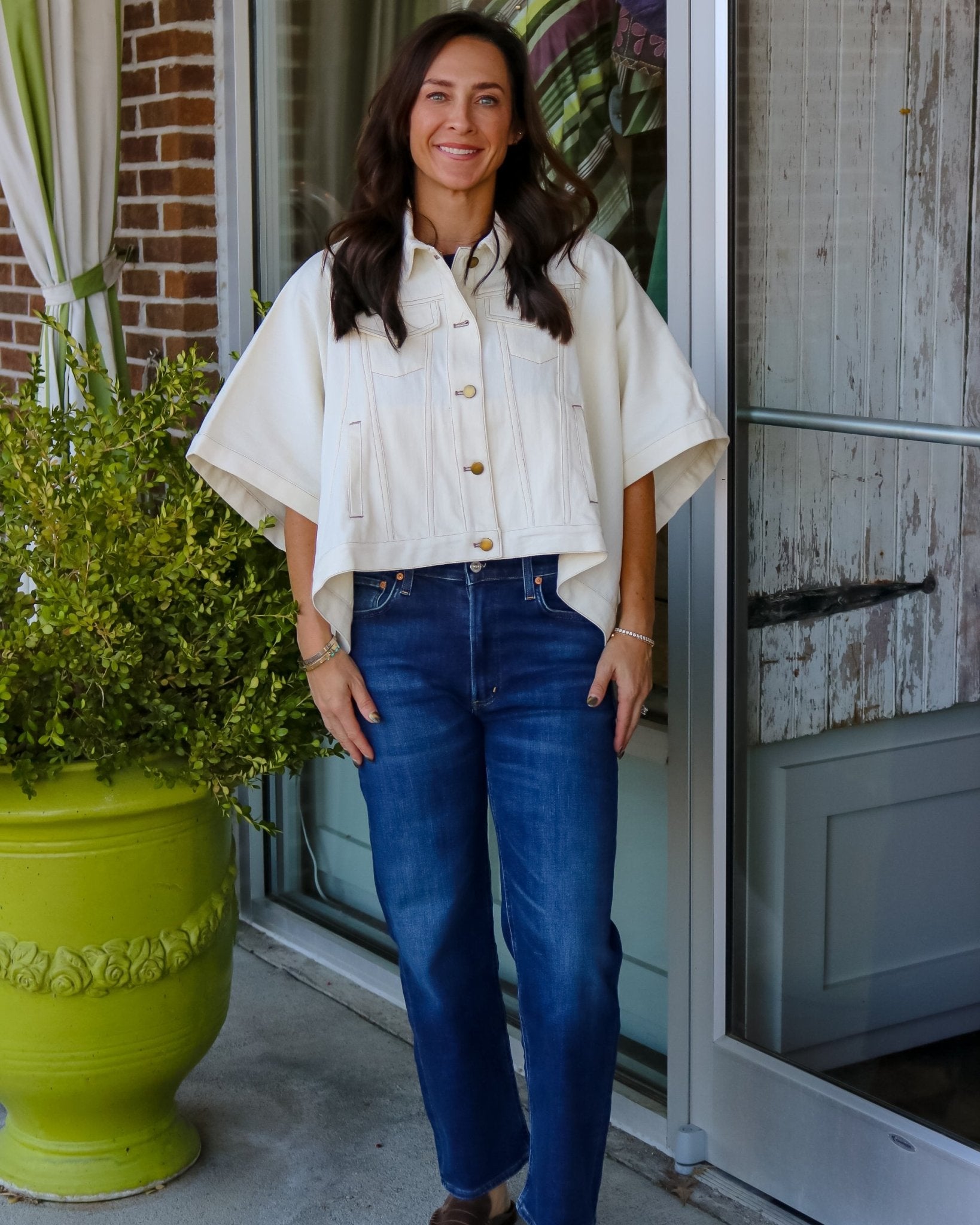 Laid Back Button Up Top - Olive You BoutiqueOLIVE YOU237827J33431