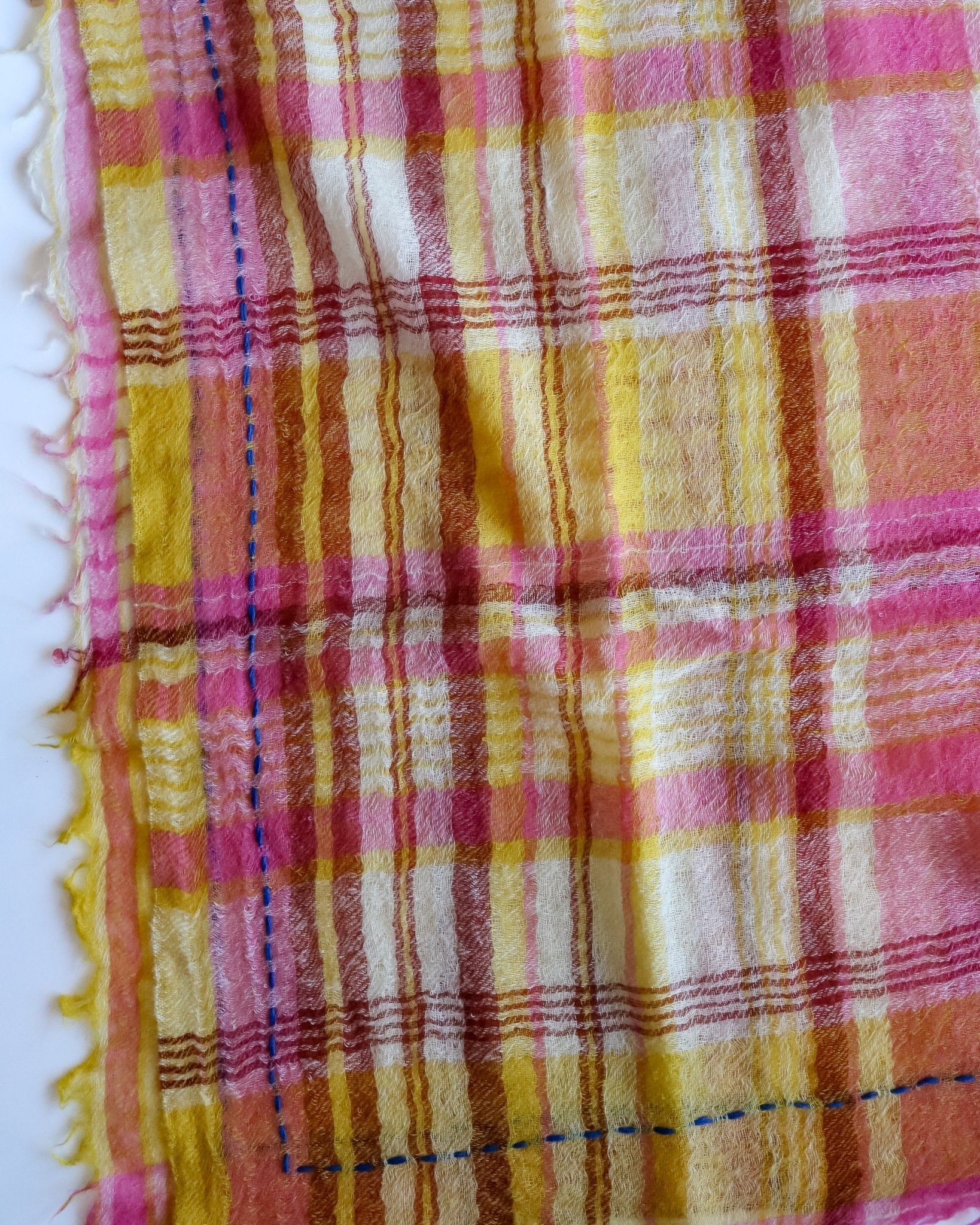 Yellow Check Scarf - Olive You BoutiqueVISMAYA23798120239-yellow