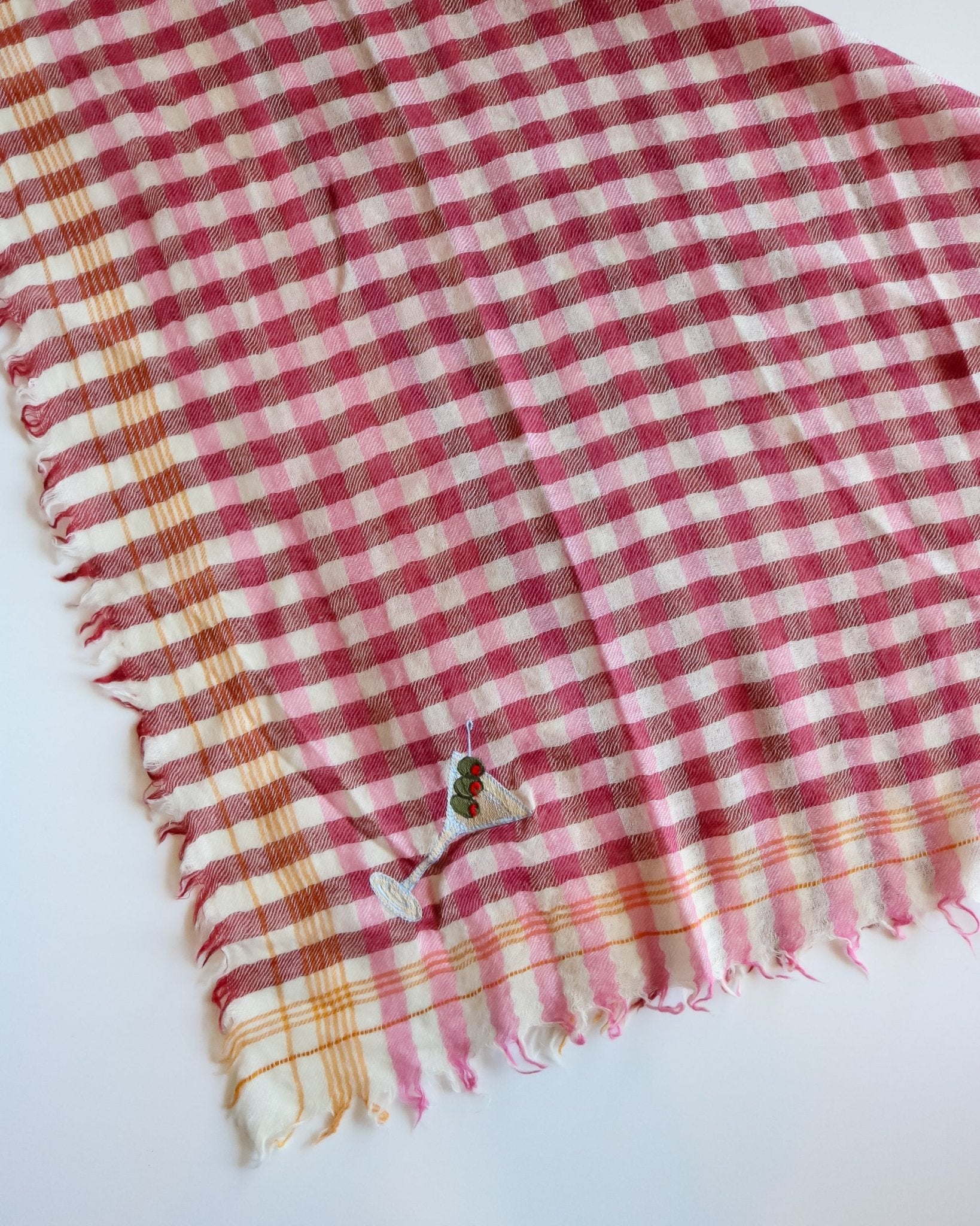 Small Check Scarf - Pink Martini - Olive You BoutiqueVISMAYA23799120241- Pink