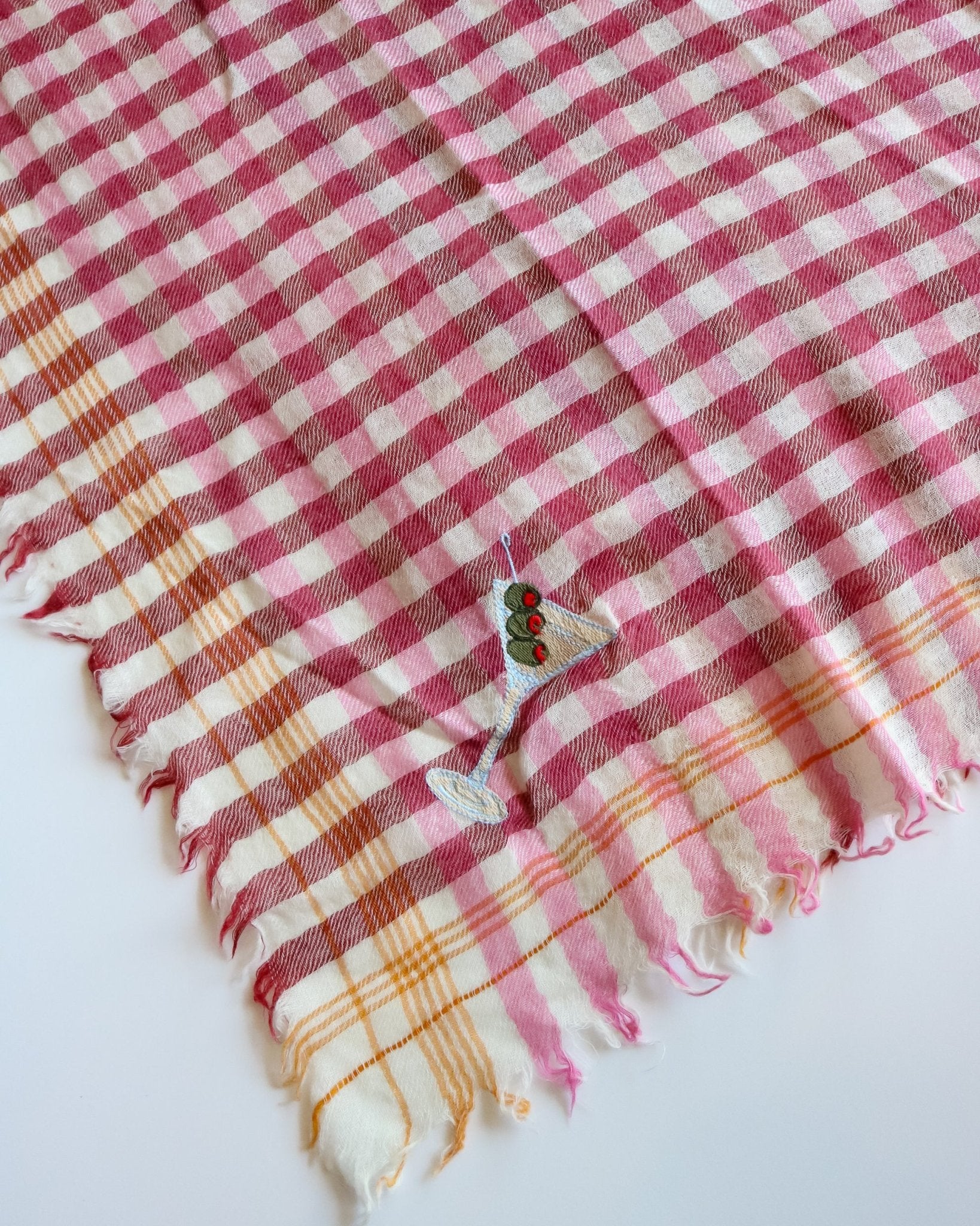 Small Check Scarf - Pink Martini - Olive You BoutiqueVISMAYA23799120241- Pink