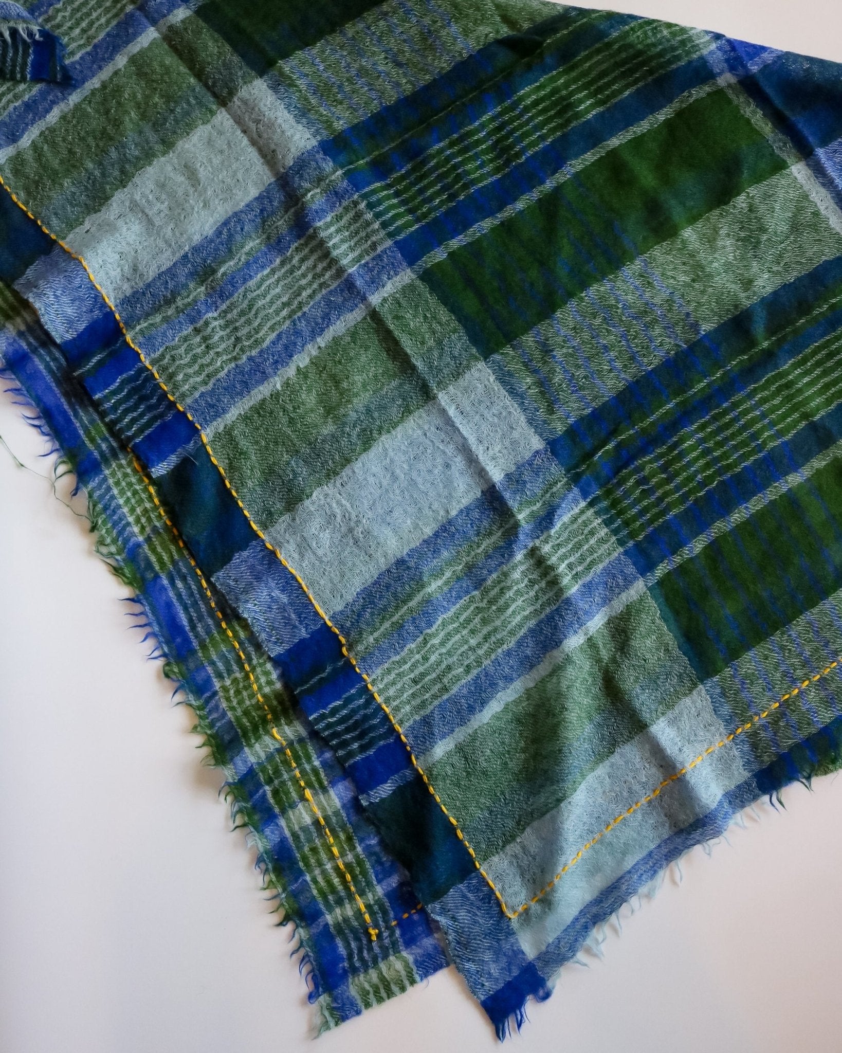 Electric Blue Check Scarf - Olive You BoutiqueVISMAYA23798320239-Electric Blue