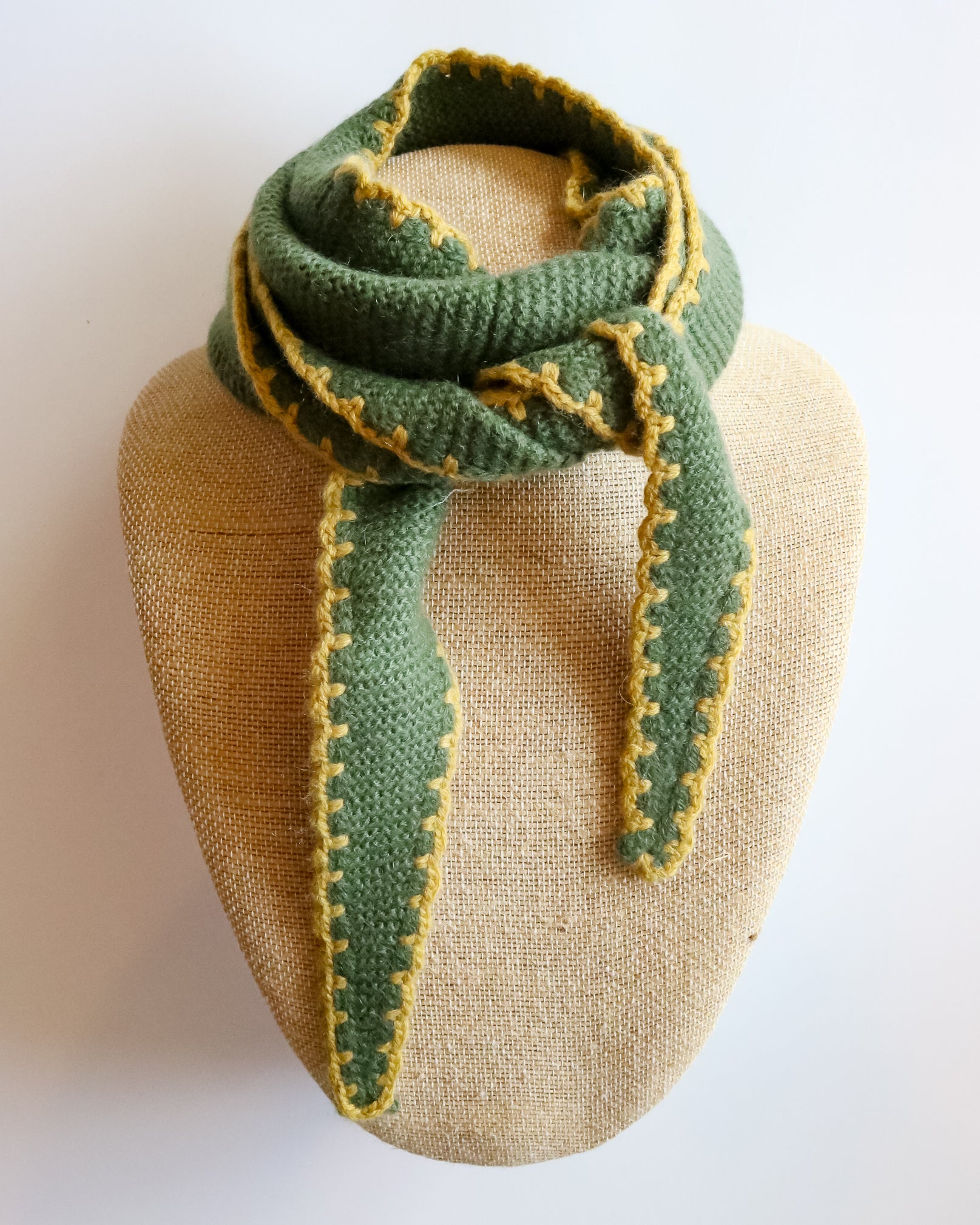 New Khaki Neck Scarf - Olive You BoutiqueVISMAYA23801320368- New Khaki