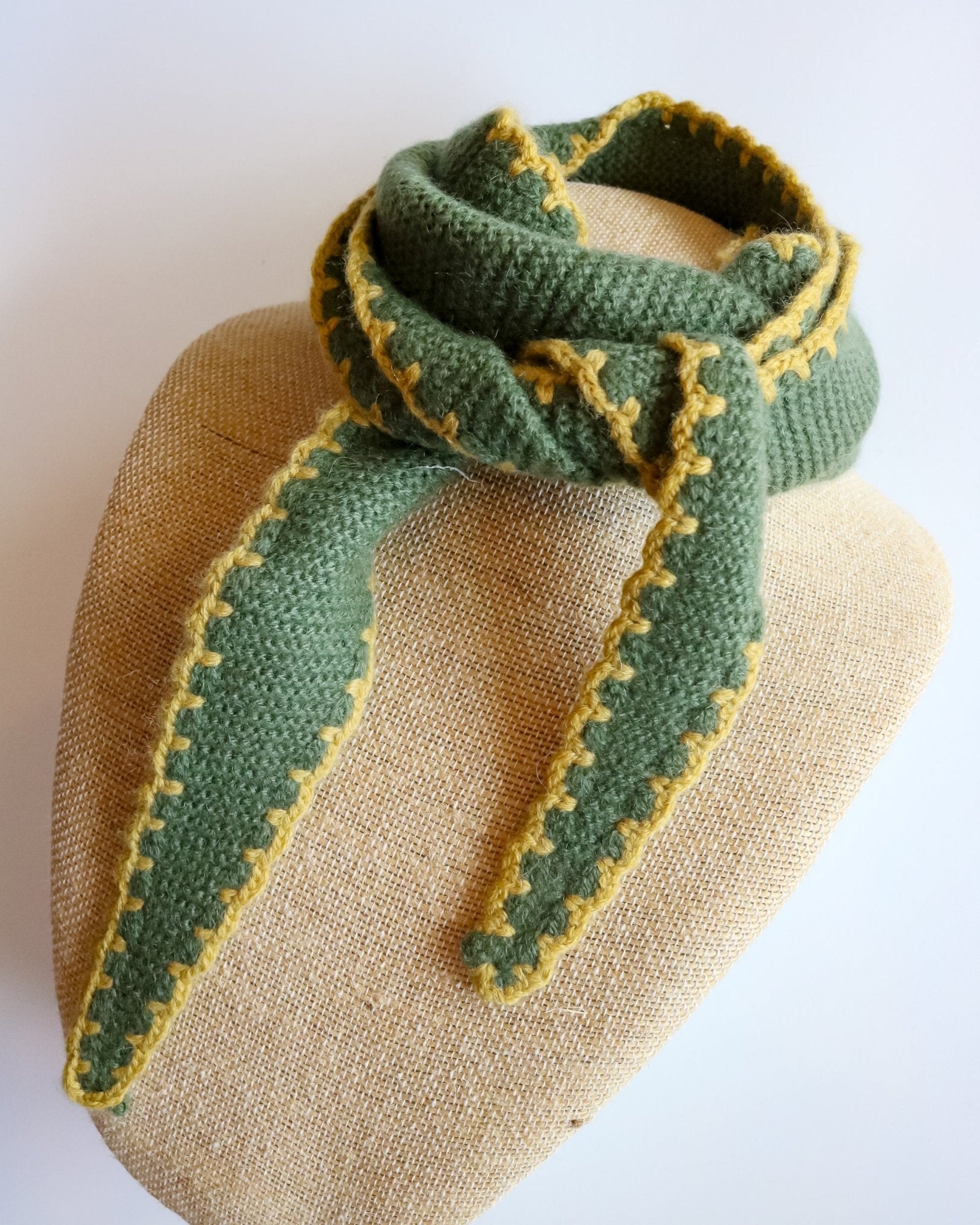 New Khaki Neck Scarf - Olive You BoutiqueVISMAYA23801320368- New Khaki