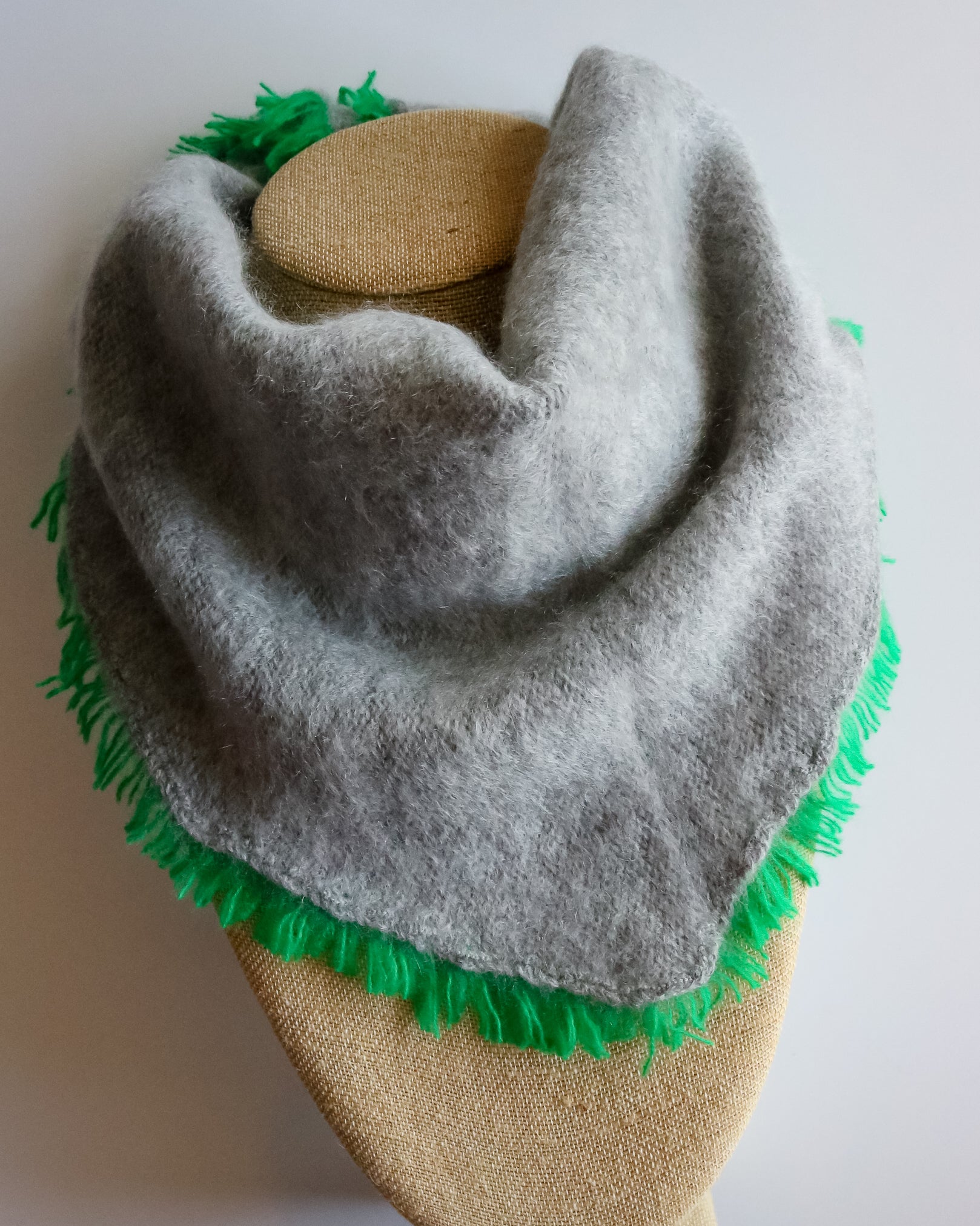 Grey Fringe Scarf - Olive You BoutiqueVISMAYA23799520263- Grey