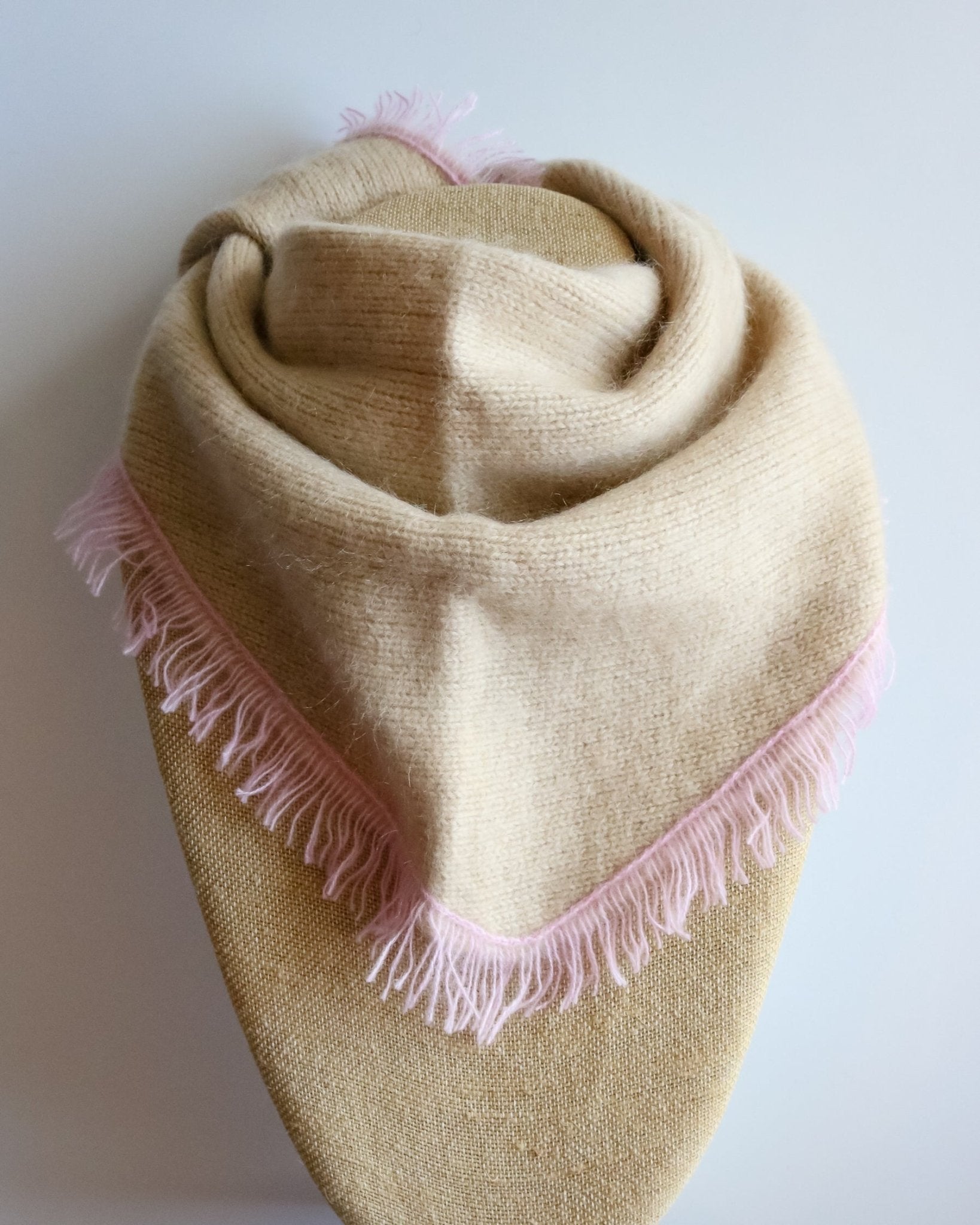 Beige Fringe Scarf - Olive You BoutiqueVISMAYA23799720263- Beige