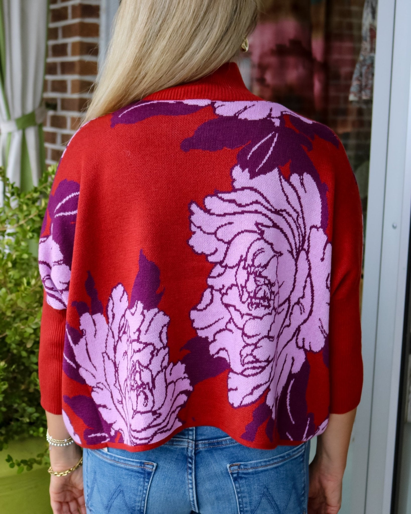 Peony Aja Sweater - Lunar Red - Olive You BoutiqueKERISMA INC234786M6391-lunarred