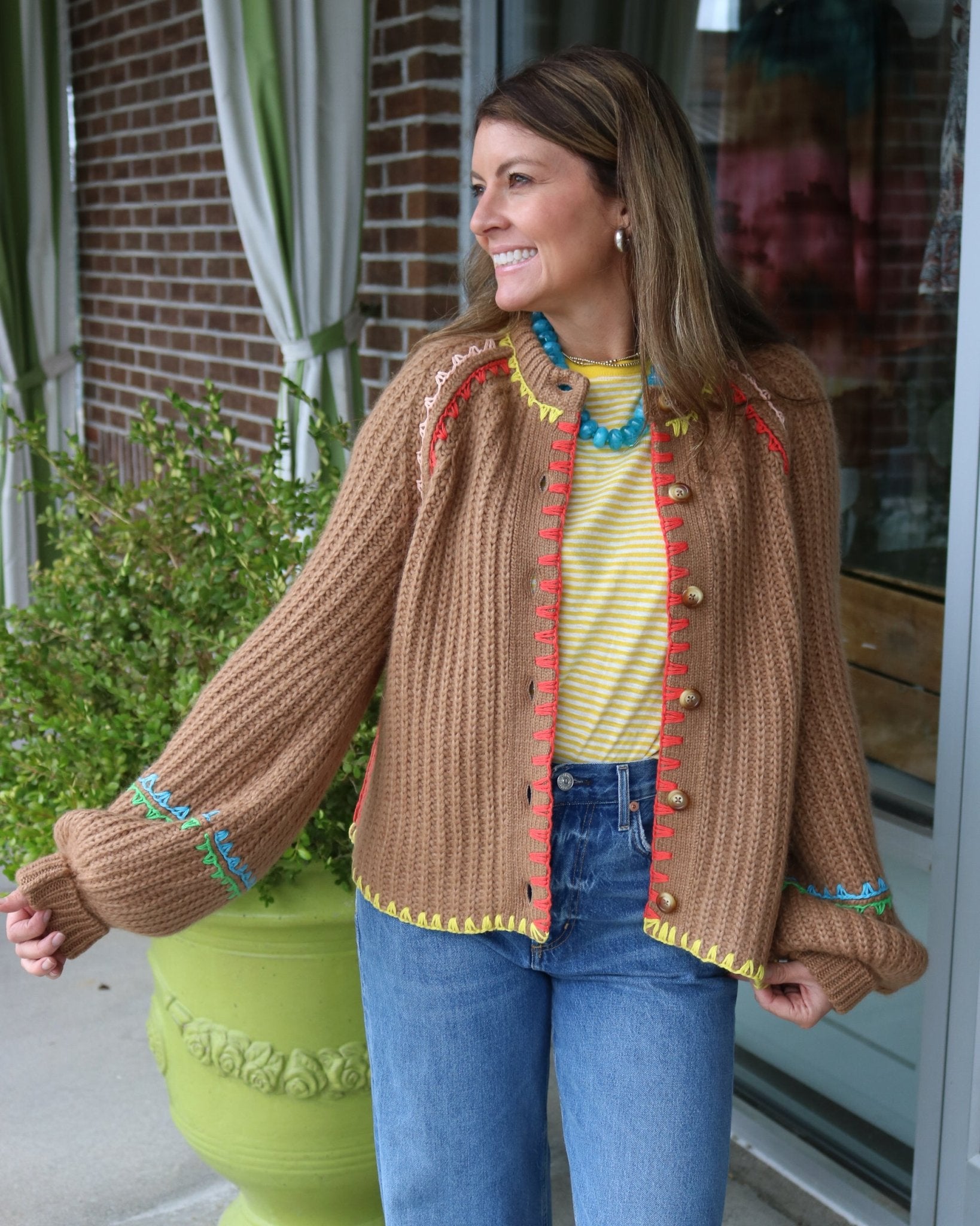 Brown Sugar Maple Cardigan - Olive You BoutiqueSUNSHINE TIENDA236071CDG-MAP-BS