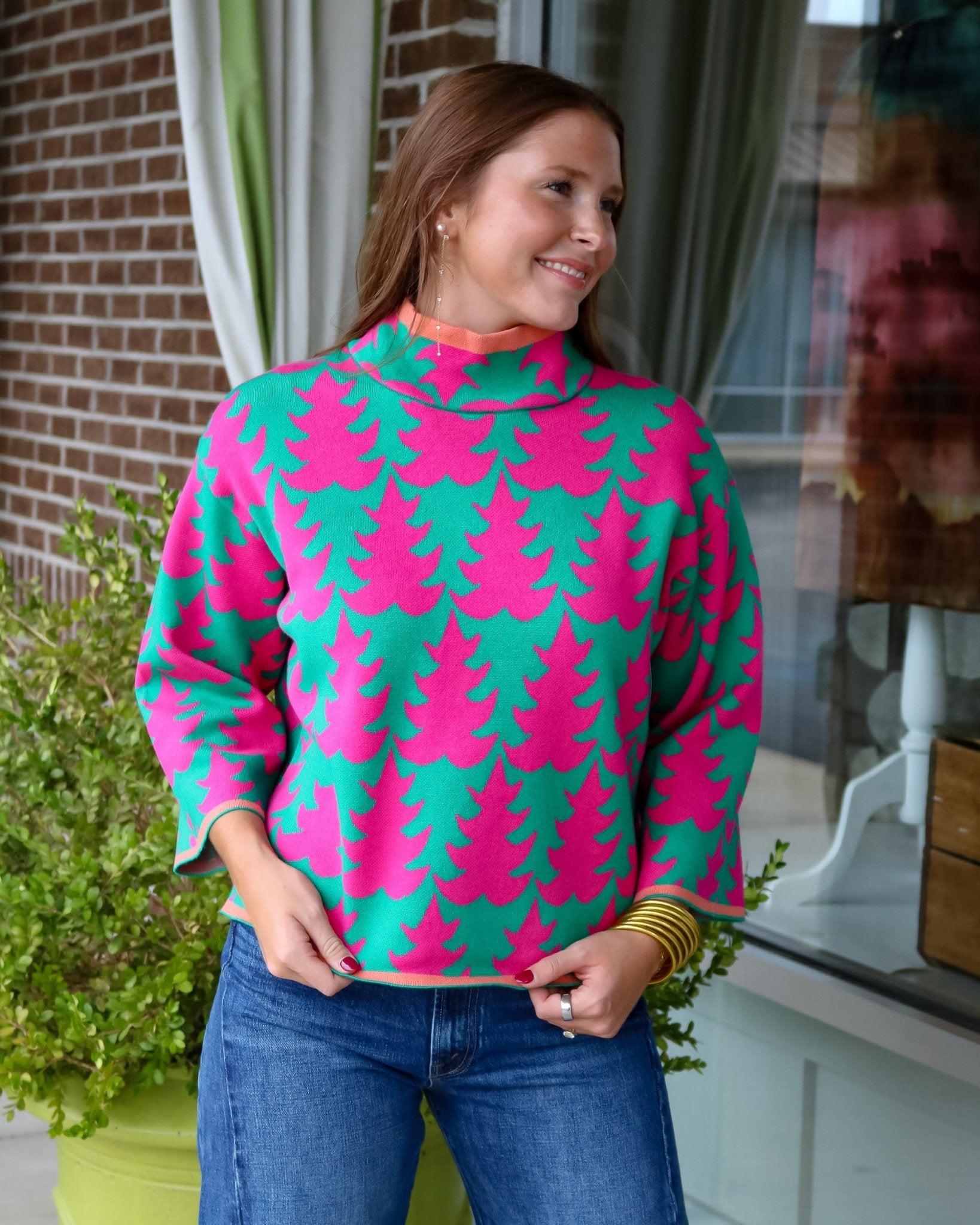 Bright Tree Sweater - Olive You BoutiqueIVY JANE234659930072