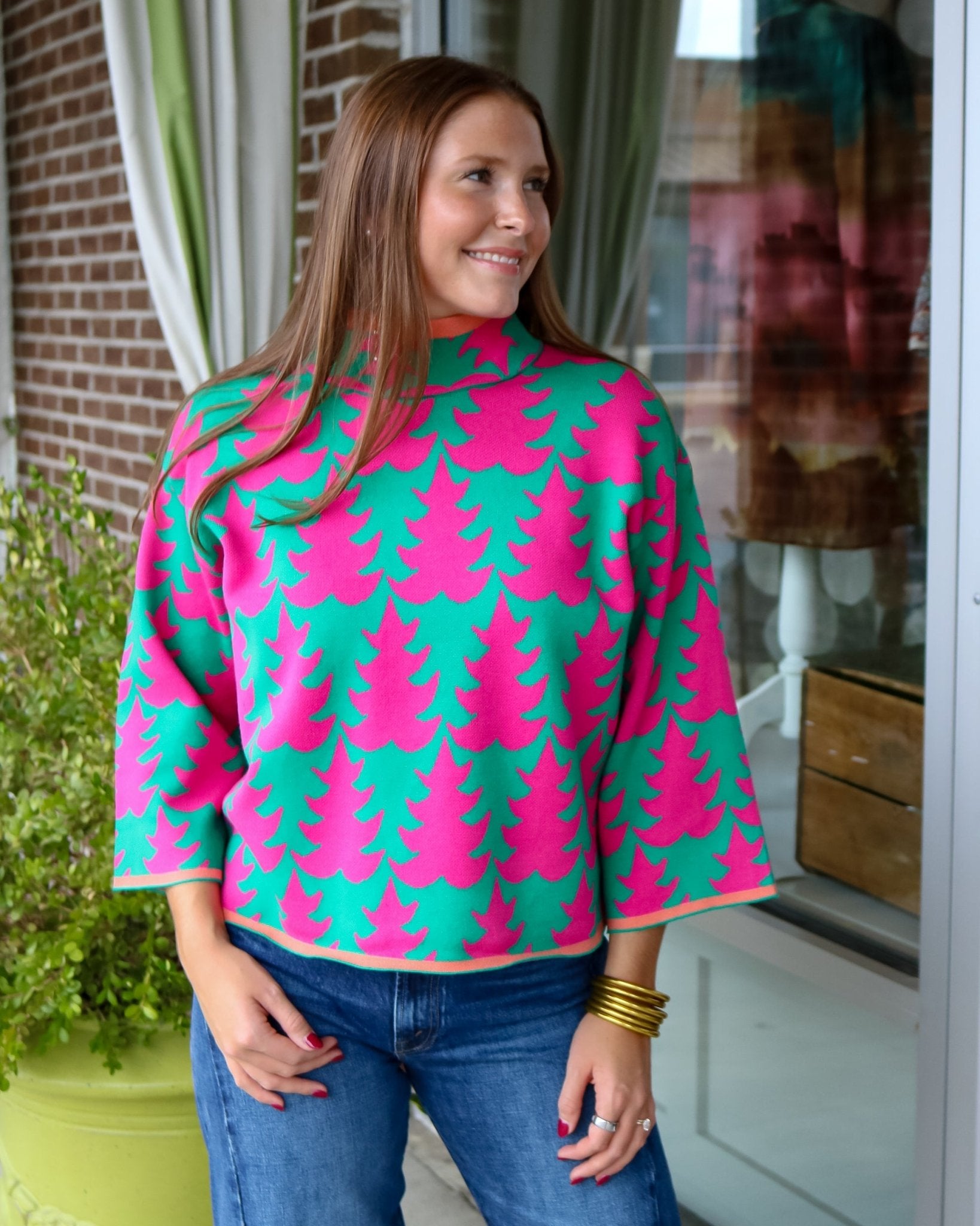 Bright Tree Sweater - Olive You BoutiqueIVY JANE234659930072