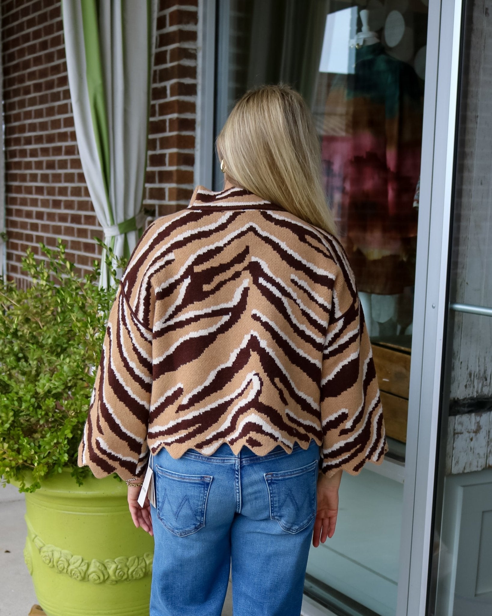 Wild About You Zebra Sweater - Olive You BoutiqueOLIVE YOU237992T33973