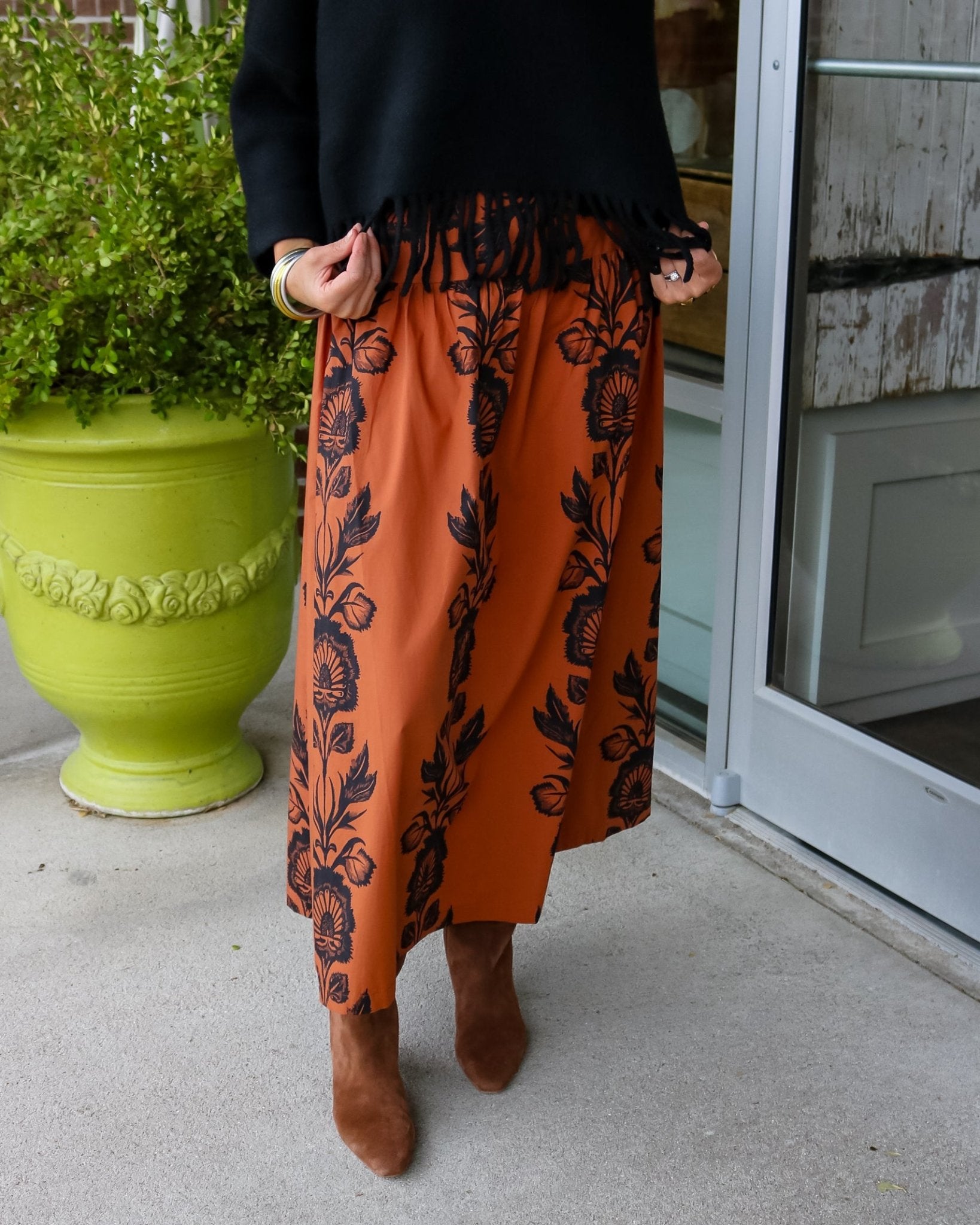 Kara Skirt- Elizabeth Cocoa - Olive You BoutiqueBEYOND BY VERA235579767