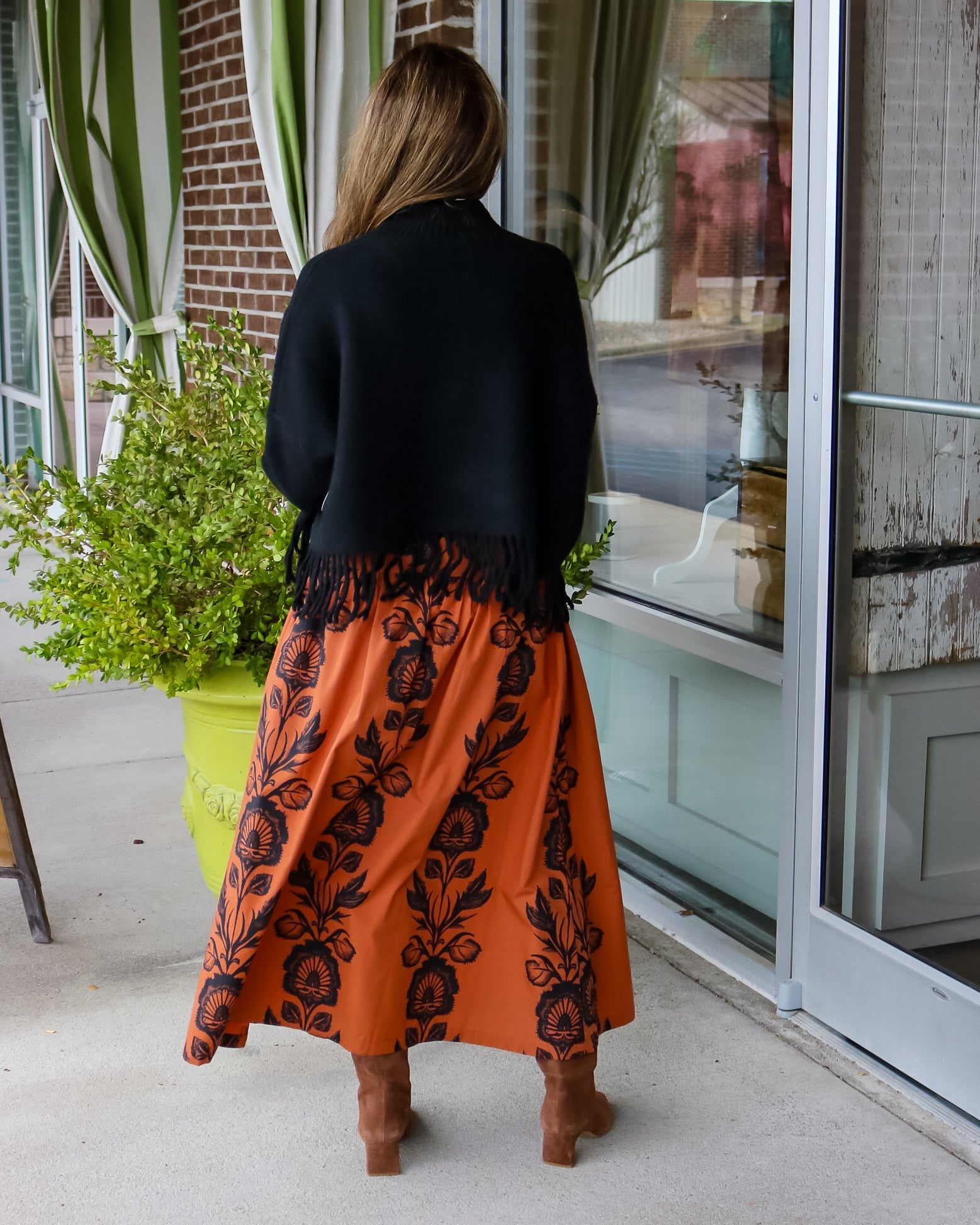 Kara Skirt- Elizabeth Cocoa - Olive You BoutiqueBEYOND BY VERA235579767